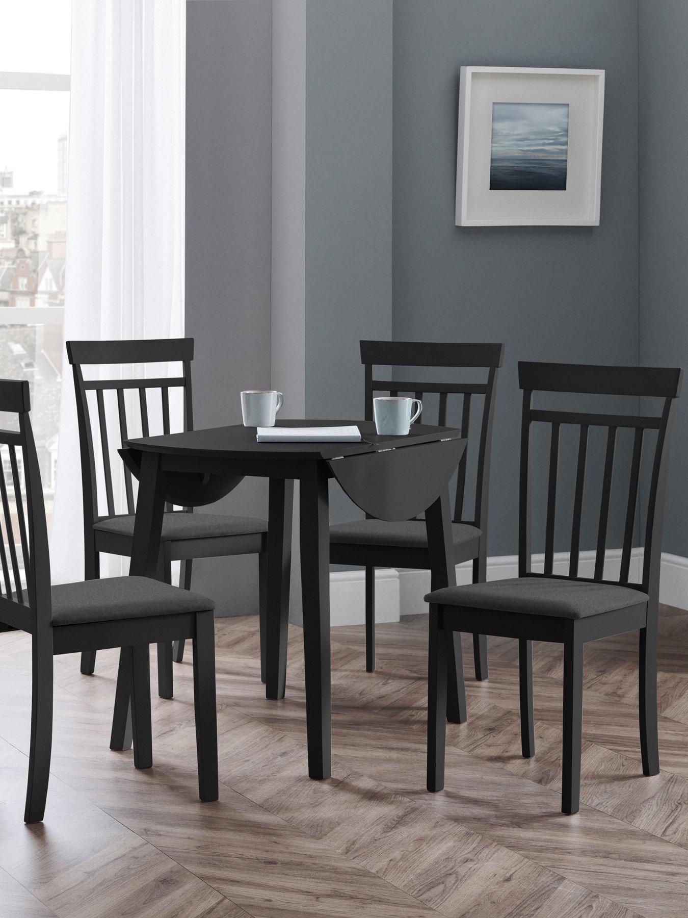 undefined Coast Dropleaf Table - Black