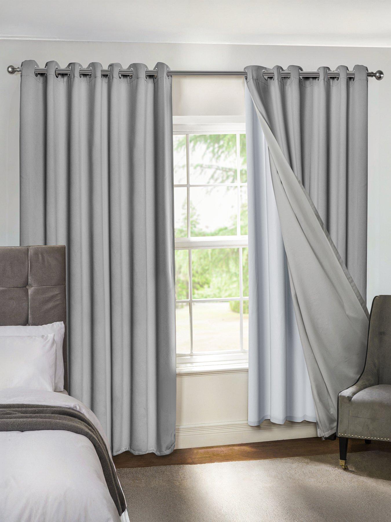 Very Home Eyelet Curtain Blackout Lining