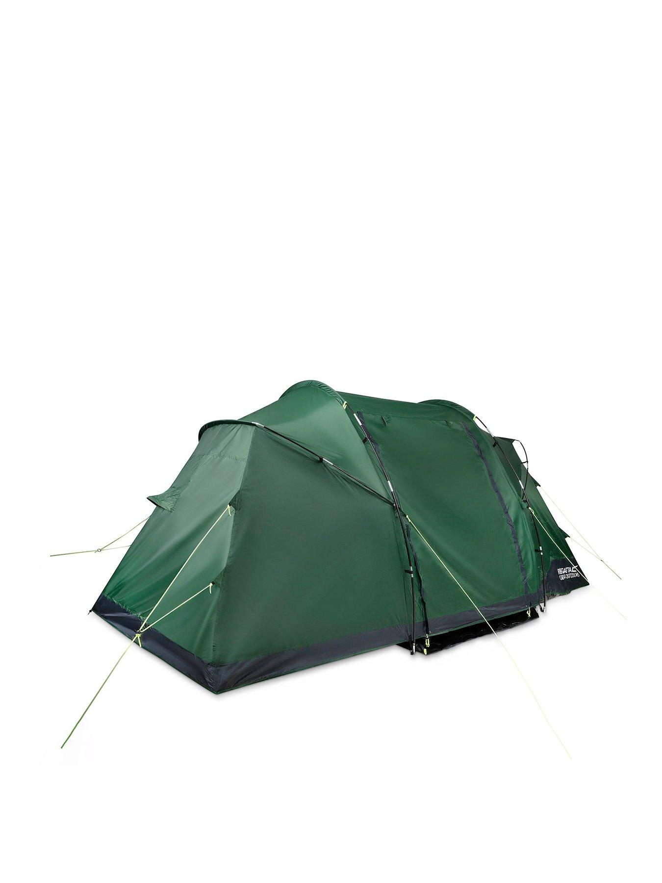 Image 1 of 7 of Regatta Kivu Hub 6 Man Poled Tent - Green