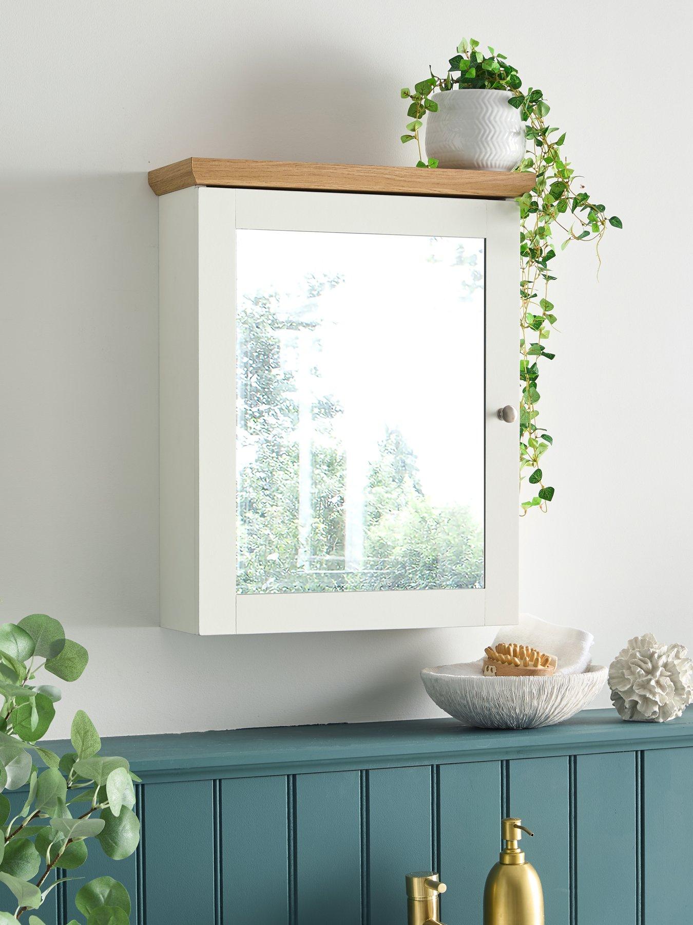 undefined Amigo 1 Door Mirrored Wall Cabinet - FSC® Certified