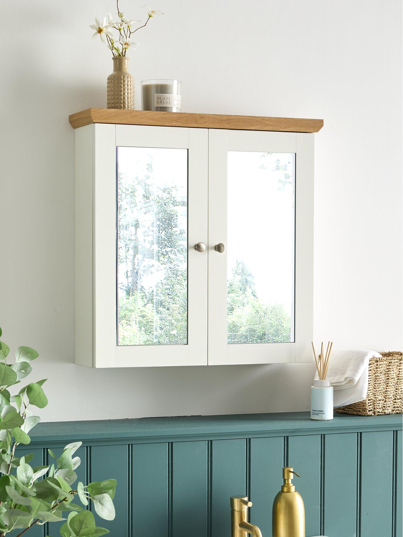 undefined Amigo 2 Door Mirrored Wall Cabinet - FSC® Certified