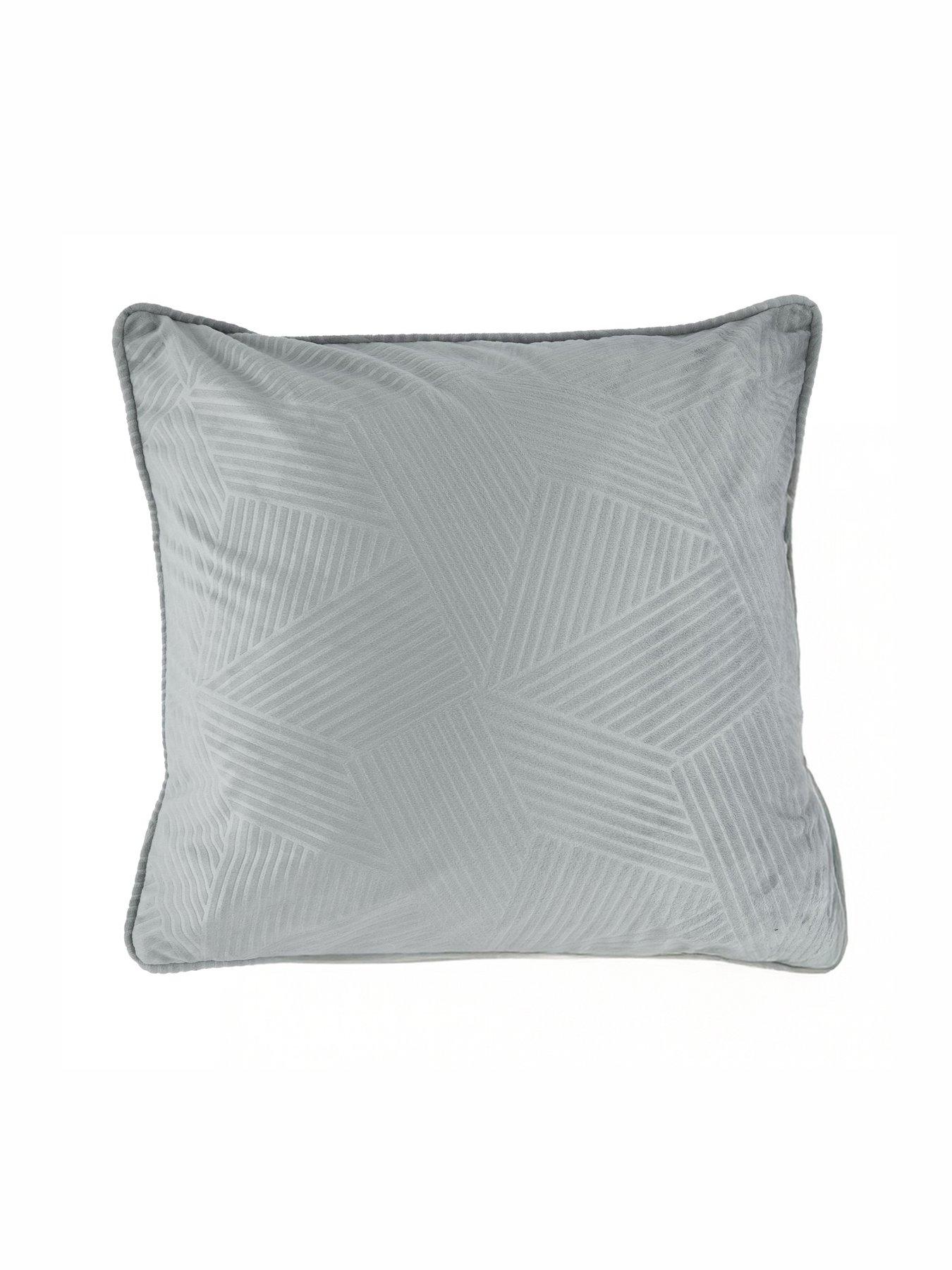 undefined Geo Velvet Filled Cushion