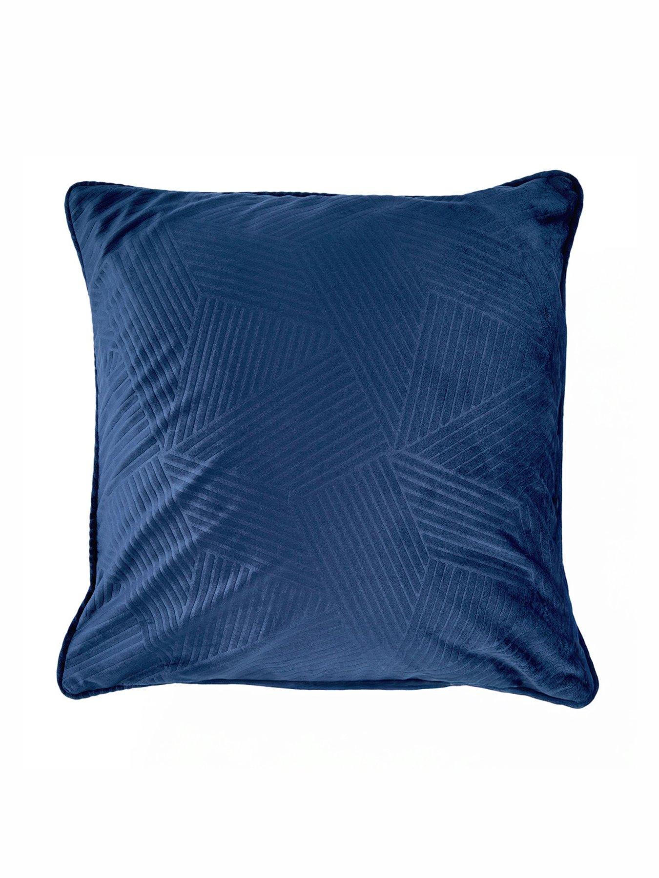 undefined Geo Velvet Filled Cushion