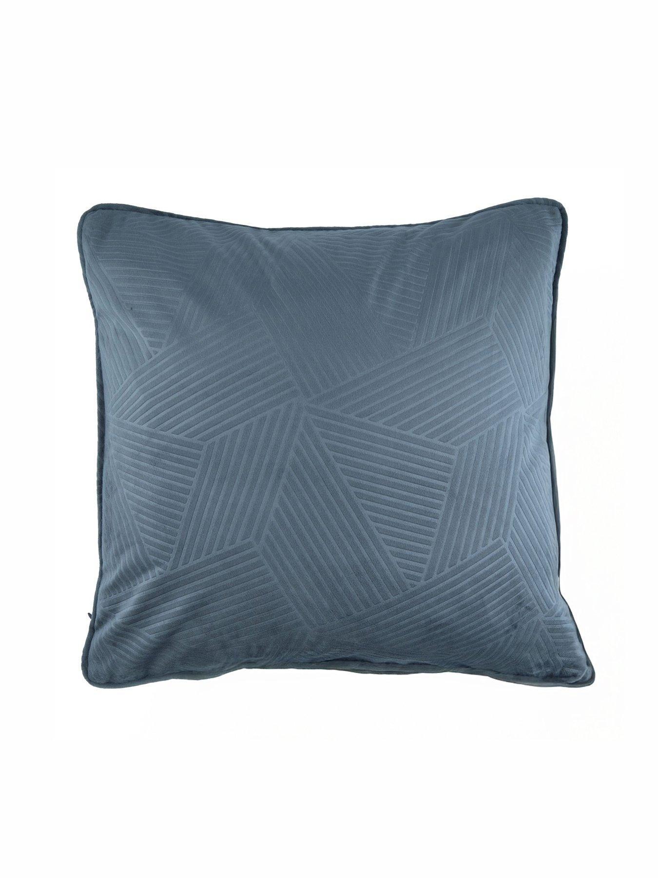 undefined Geo Velvet Filled Cushion