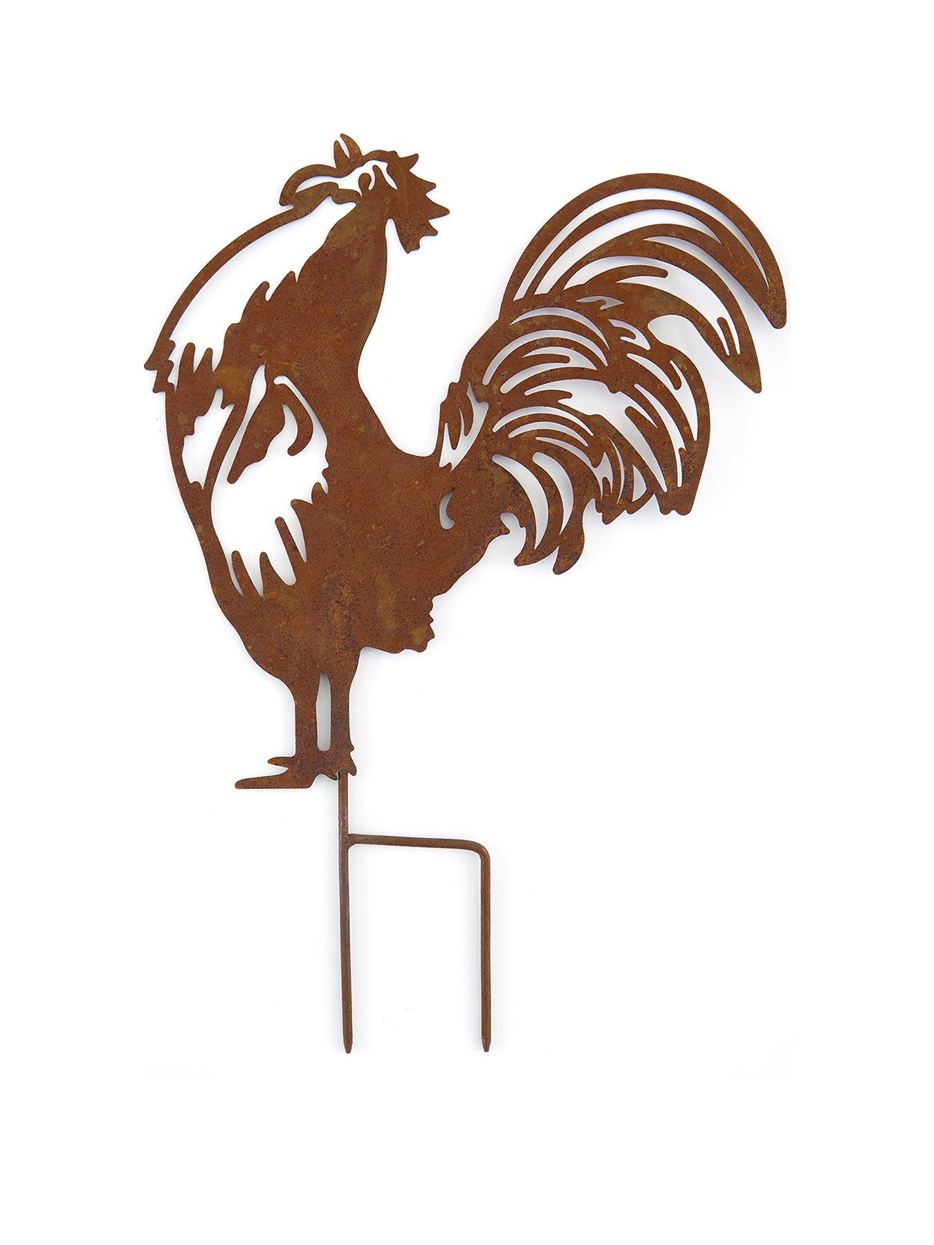 Image 2 of 6 of Heaven Sends Morning Cockerel Garden Stake&nbsp;