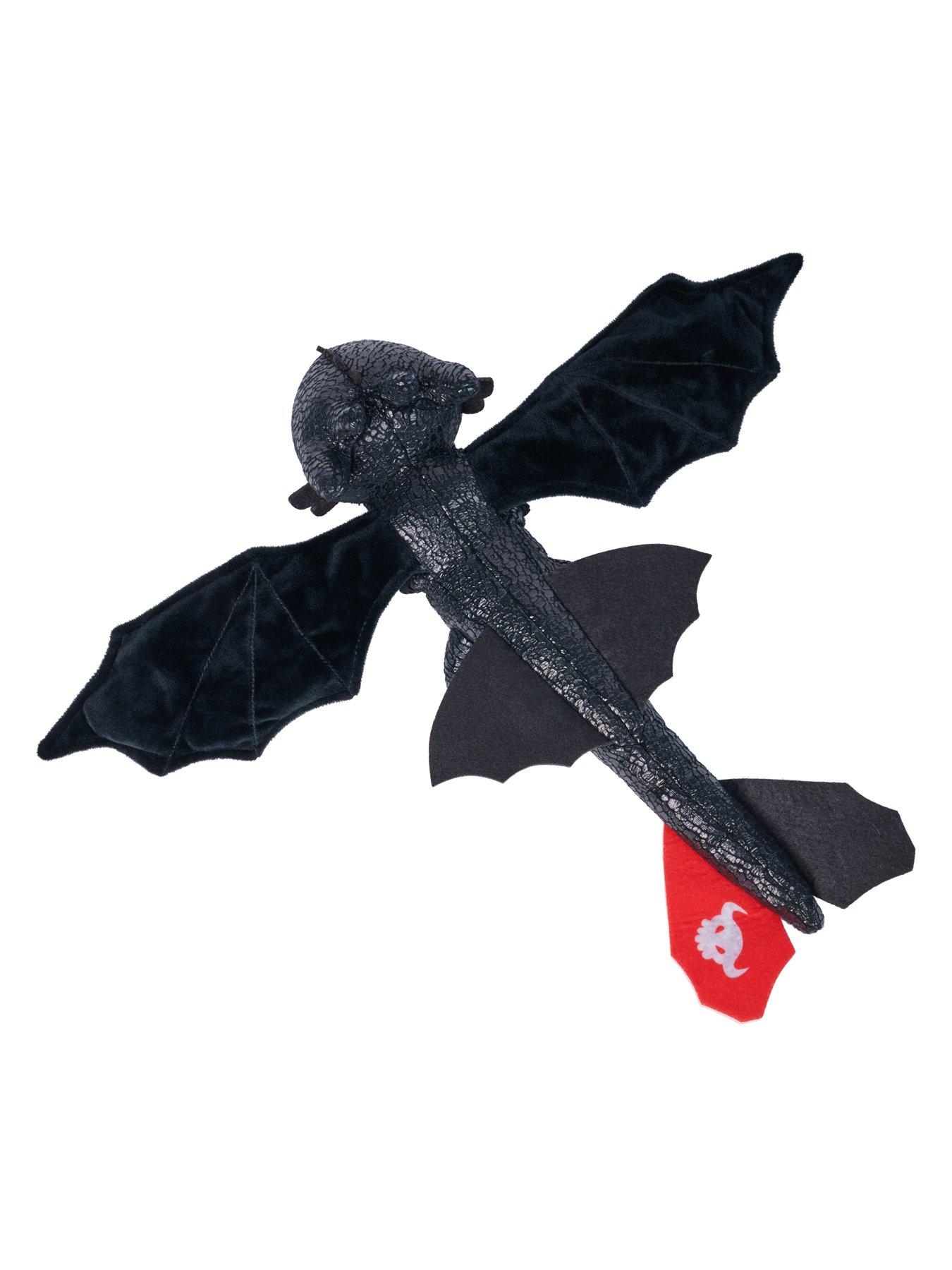 Image 4 of 7 of How to Train Your Dragon 12in Gliding Hug Toothless Feature Plush