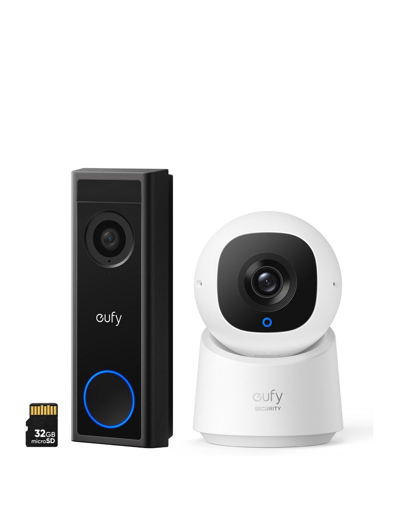 Eufy Video Doorbell C31 and Indoor Cam C220 2 Pack