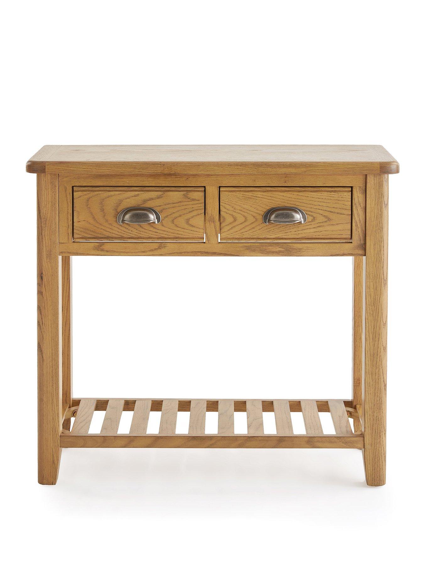 The Very Collection Woodland Console Table - Oak | Very