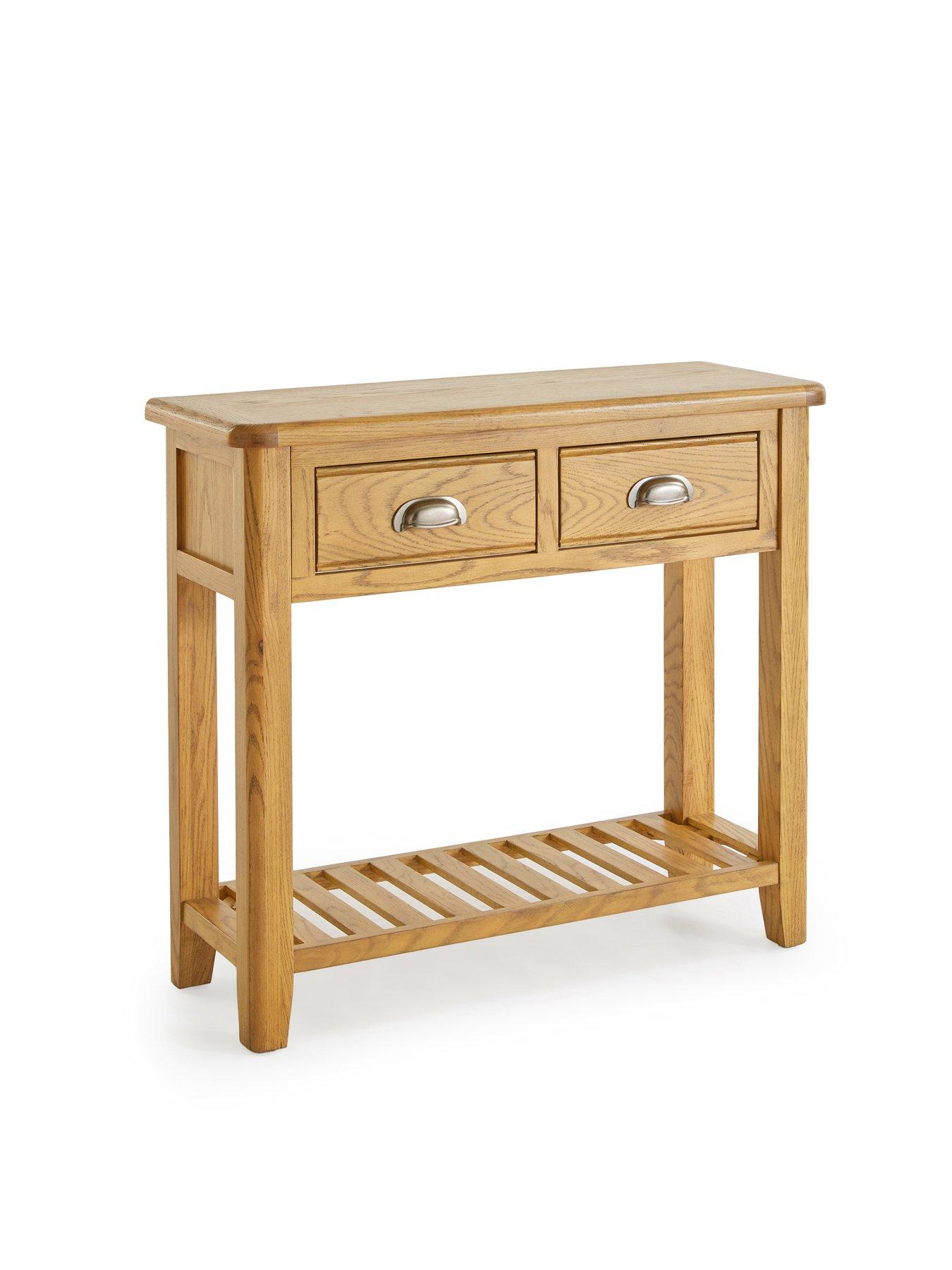 The Very Collection Woodland Console Table - Oak | Very