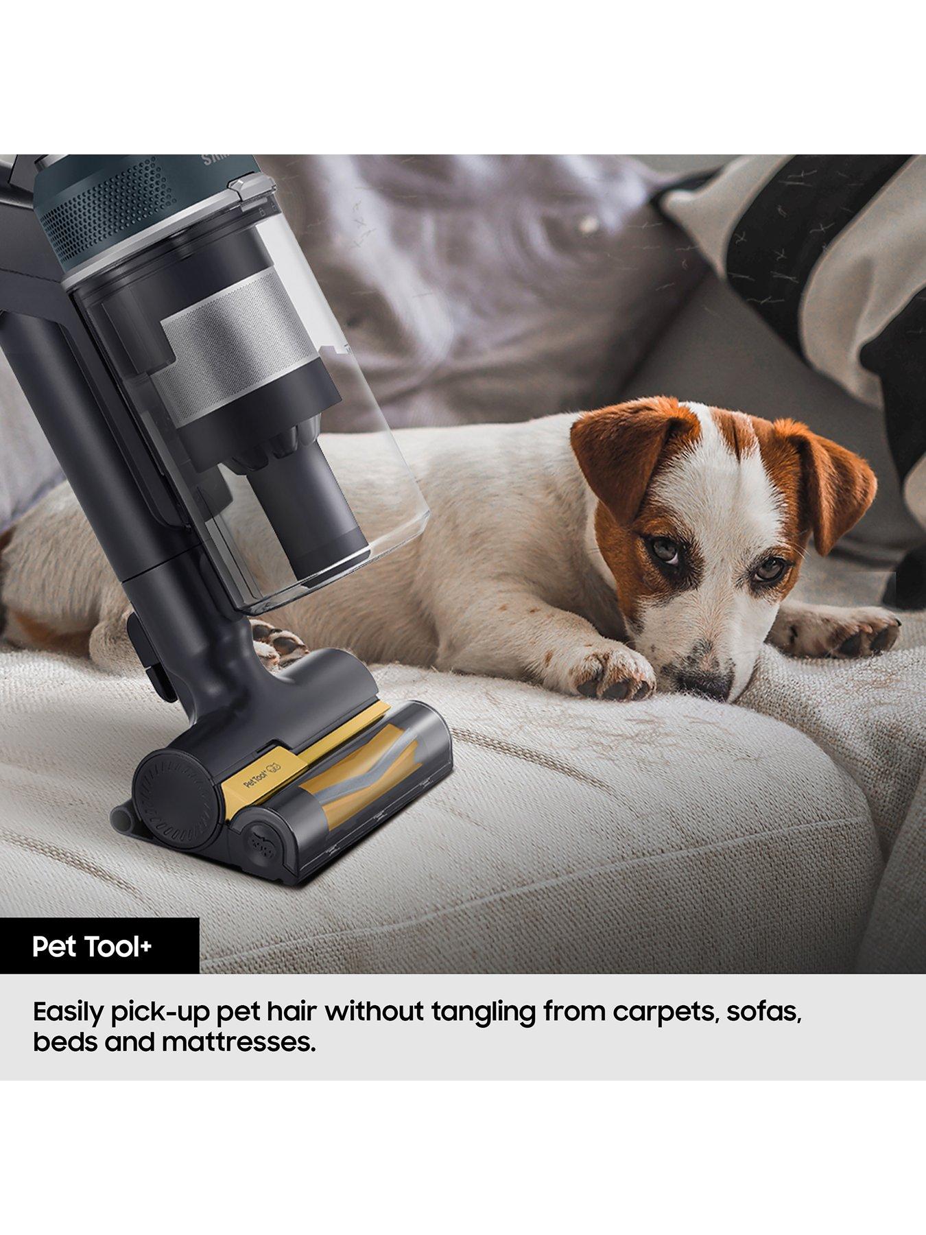 Image 6 of 8 of Samsung Bespoke Jet Lite, Max 280W Suction Power &nbsp;Cordless Vacuum Cleaner with Spray Spinning Sweeper -&nbsp;Santorini Beige&nbsp;