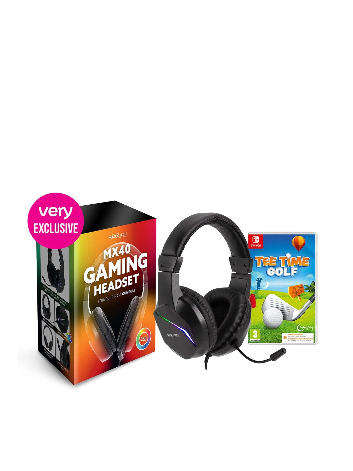 undefined Tee Time Golf and Maxx Tech MX400 Headset
