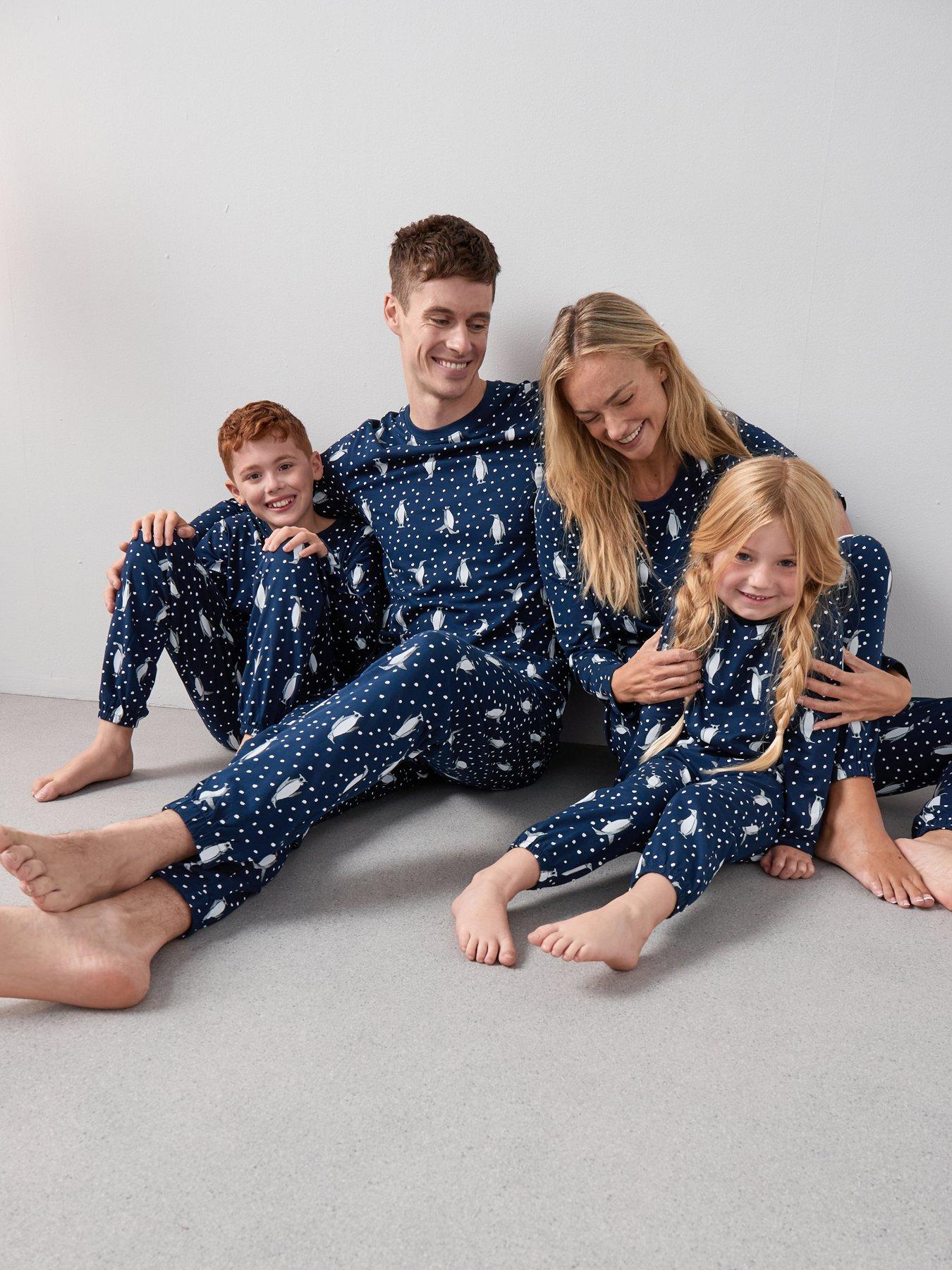 The Very Collection Kids Family Christmas Pj Character Long Sleeve - Main Image