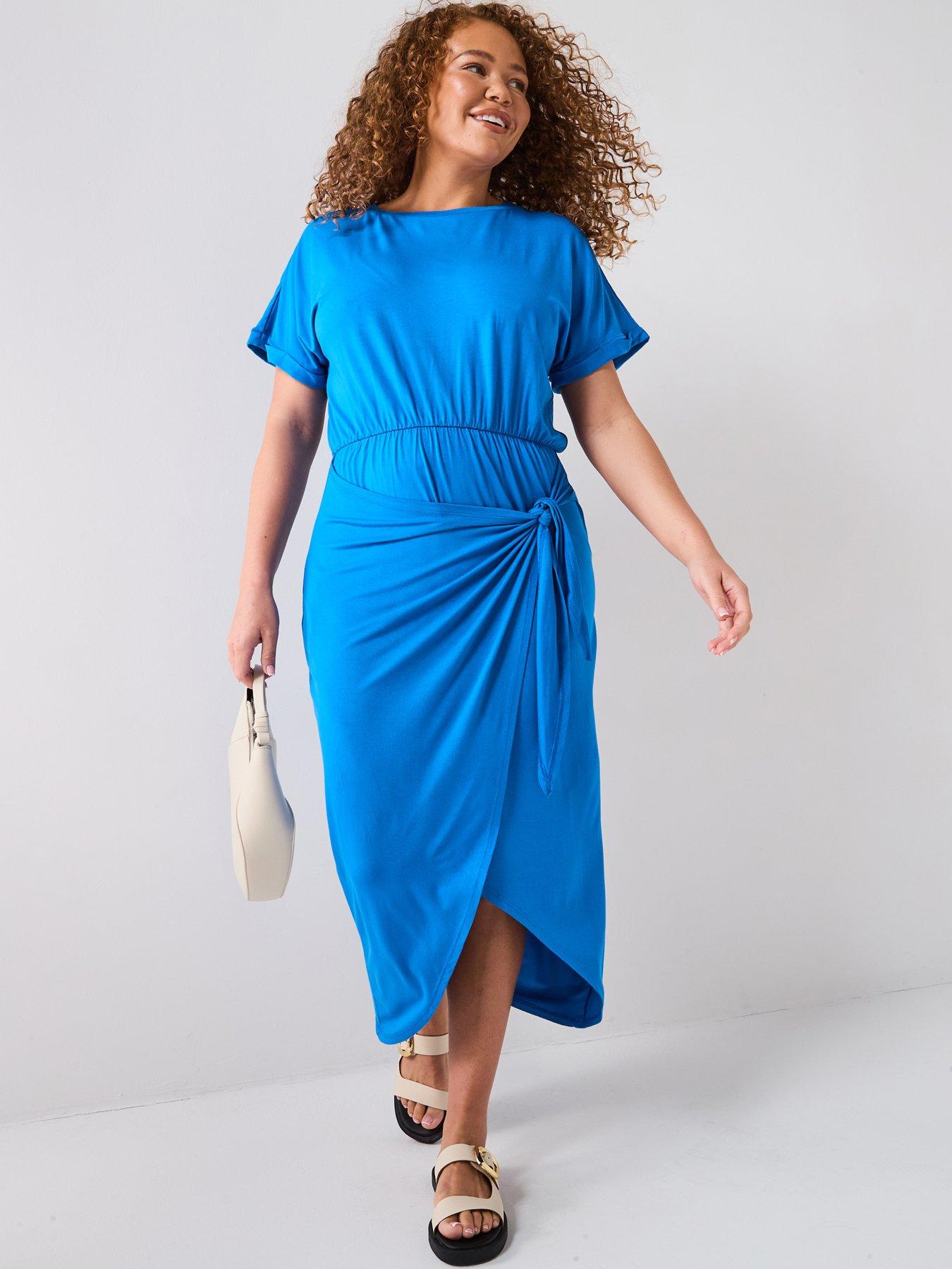 undefined Wrap Skirt T-shirt Dress
