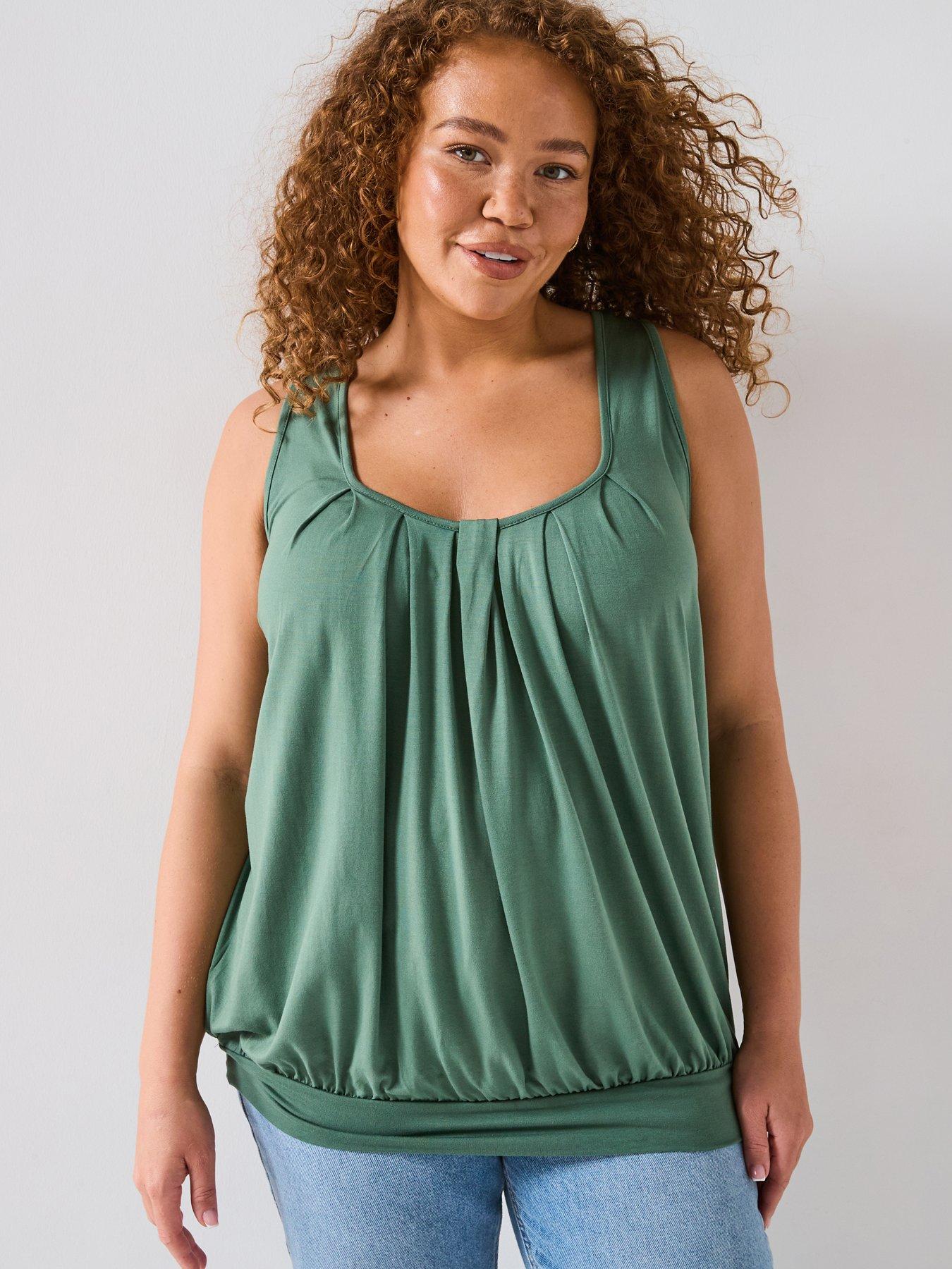 undefined Banded Hem Vest