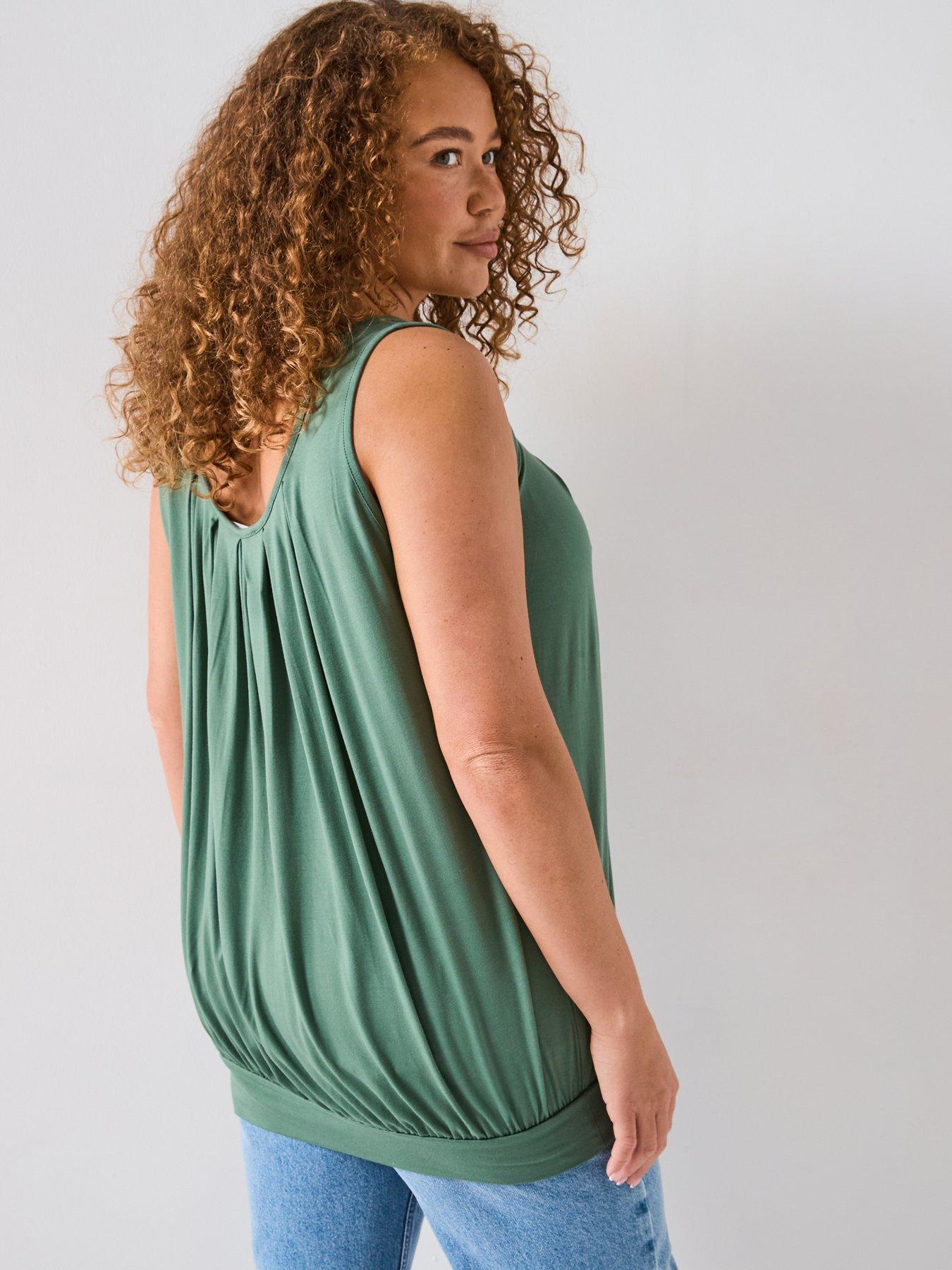 Image 2 of 6 of V by Very Curve Banded Hem Vest