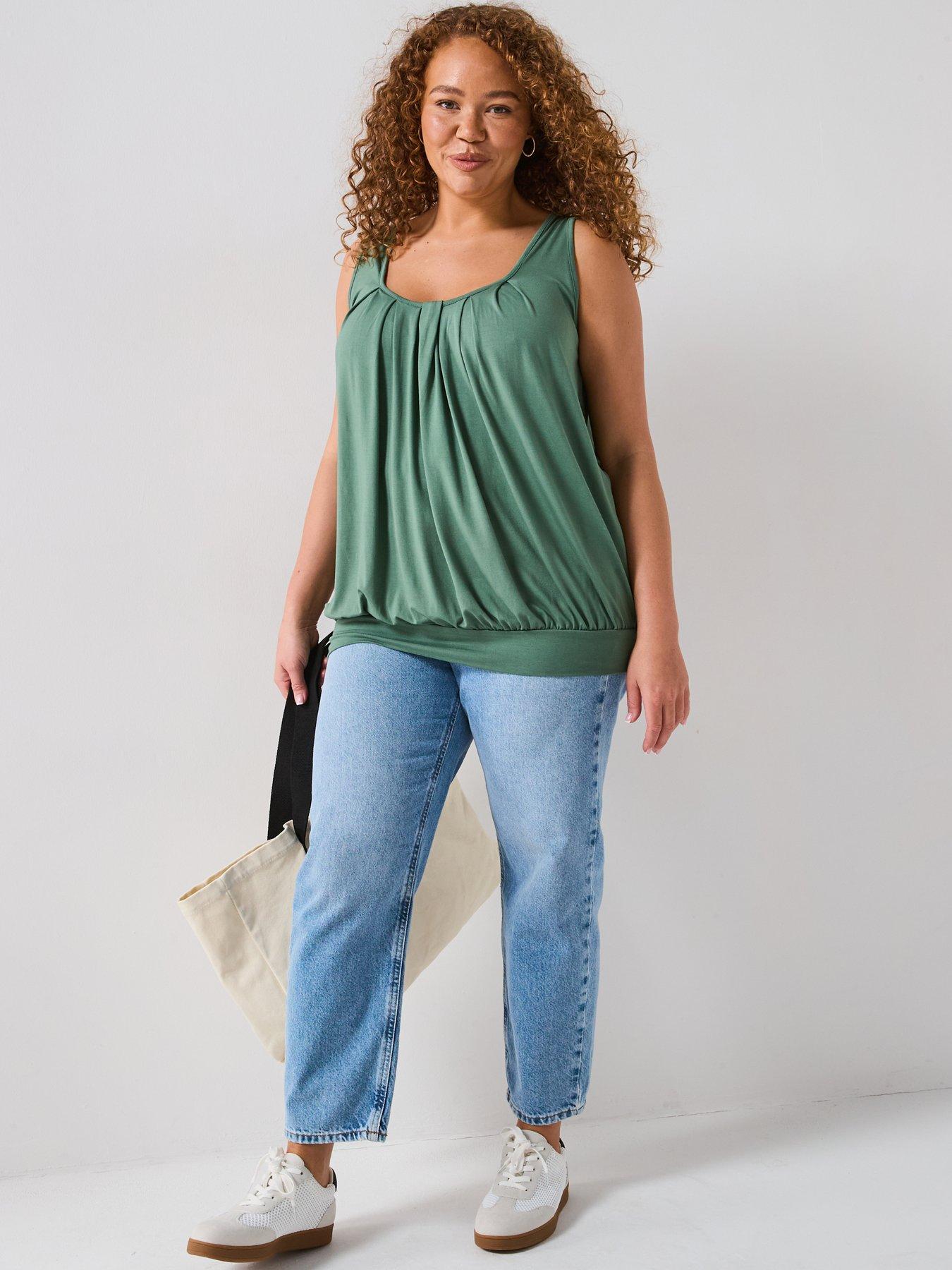 Image 6 of 6 of V by Very Curve Banded Hem Vest