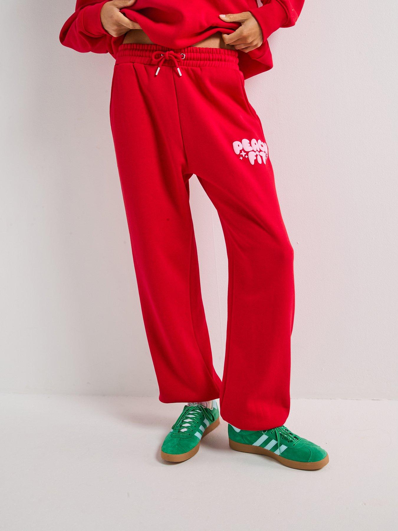undefined Womens Cosy Dept Jogger - Red