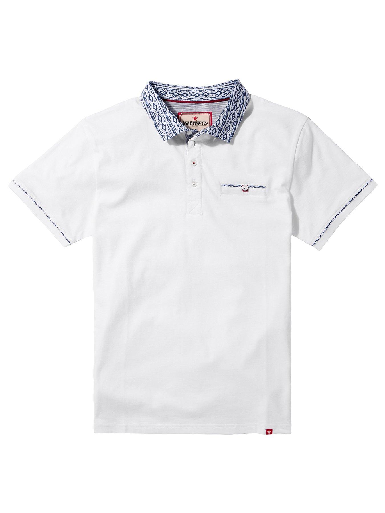 Image 5 of 5 of Joe Browns Sensational Smart Polo Shirt - White