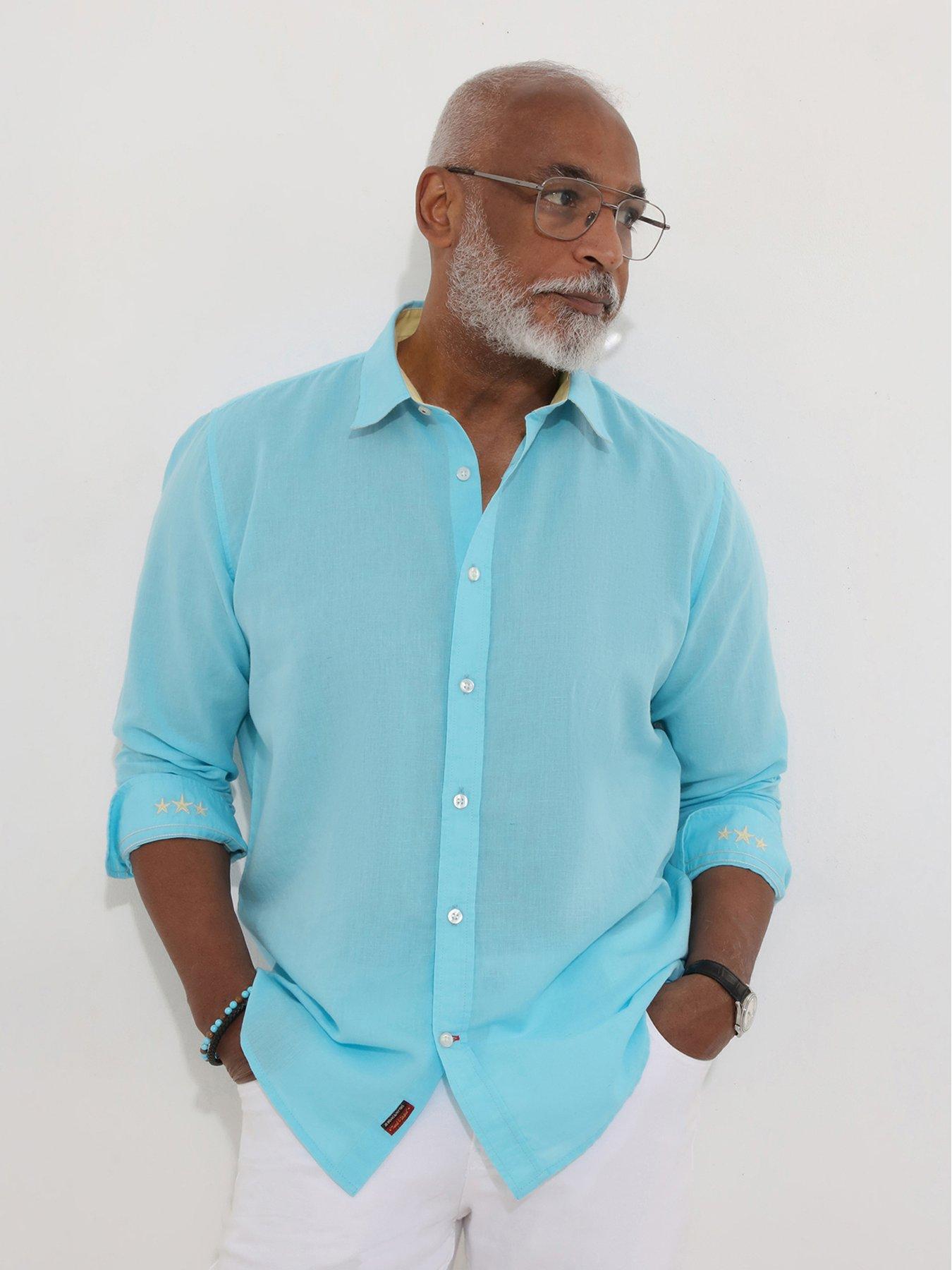 undefined Everyday Linen Blend Long Sleeve Shirt