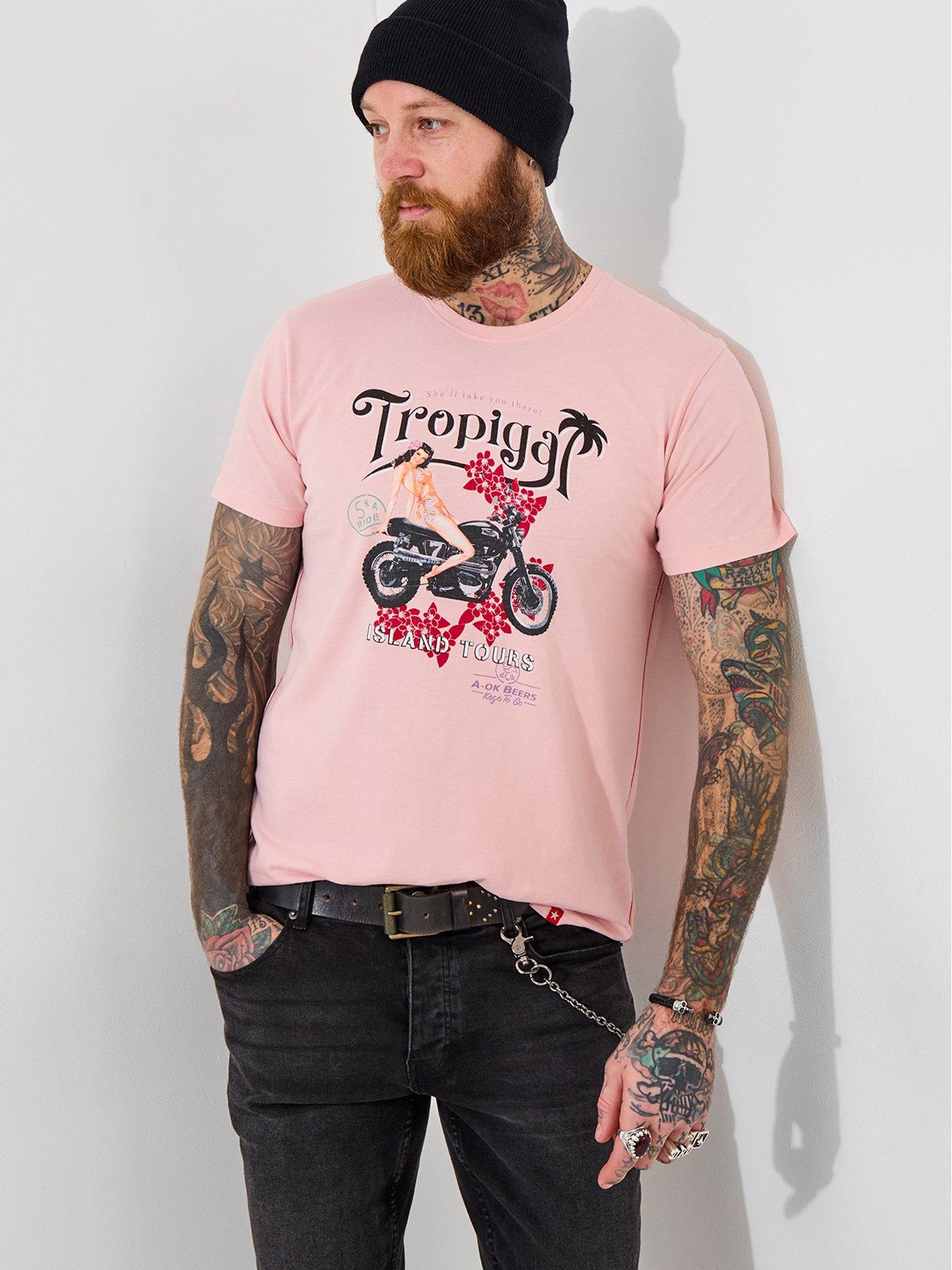 undefined Tropigal T-Shirt - Pink