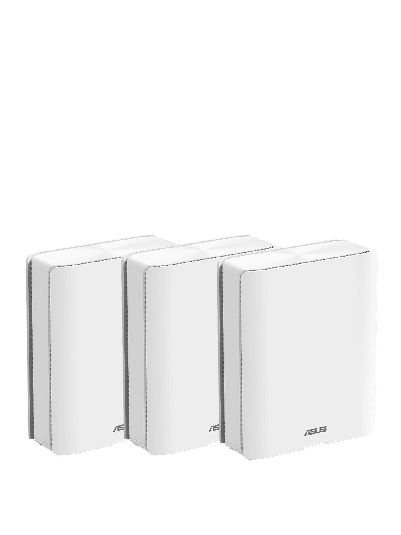 undefined ZenWiFi BQ16 Router - WiFi 7 - BE25000 - 3 Pack - White