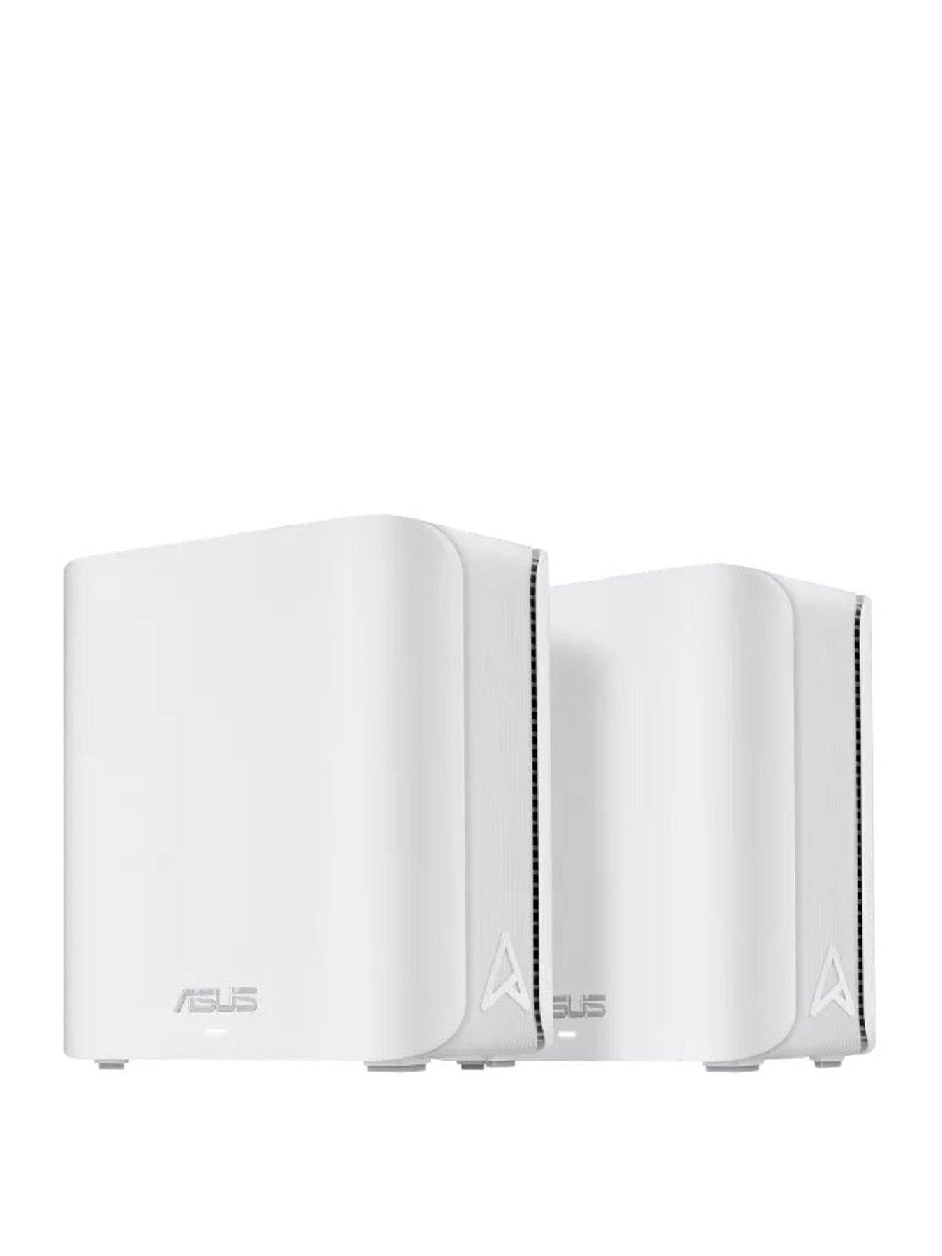 undefined ZenWiFi BD4 AiMesh Extendable Router - WiFi 7 - BE3600 - 2 Pack - White