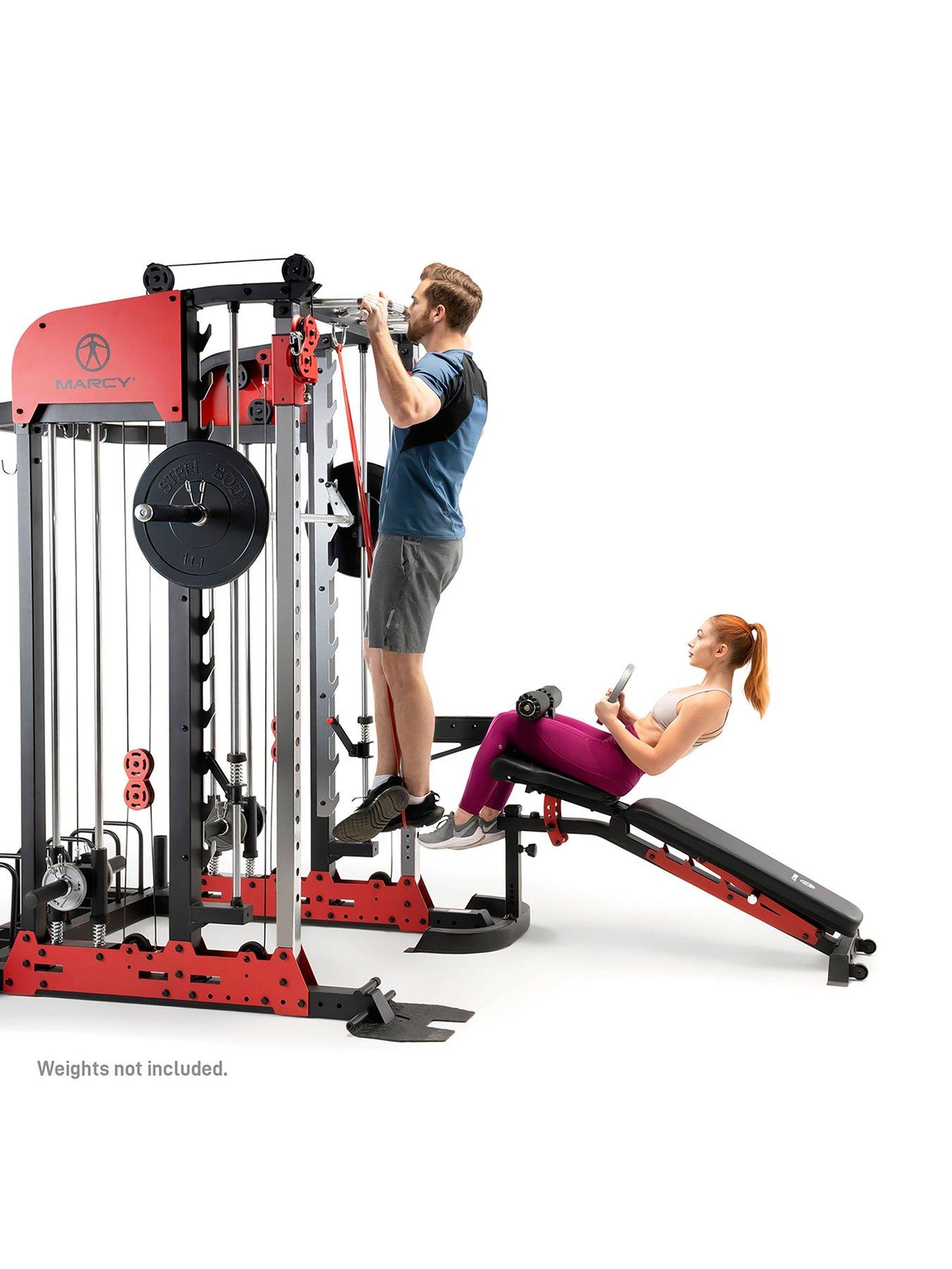 Marcy SM-7553 Deluxe Smith Machine and Home Multi Gym Very