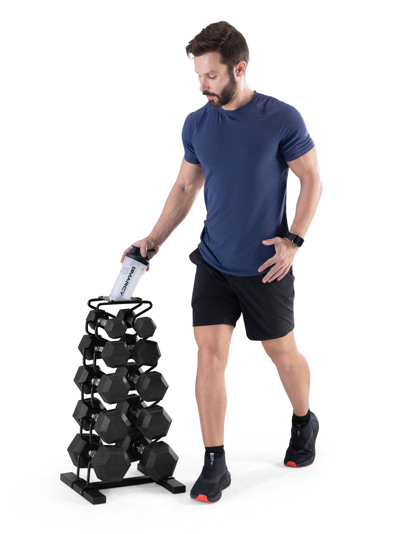 Image 7 of 8 of Marcy DBR-150 Dumbell Set &amp; Rack