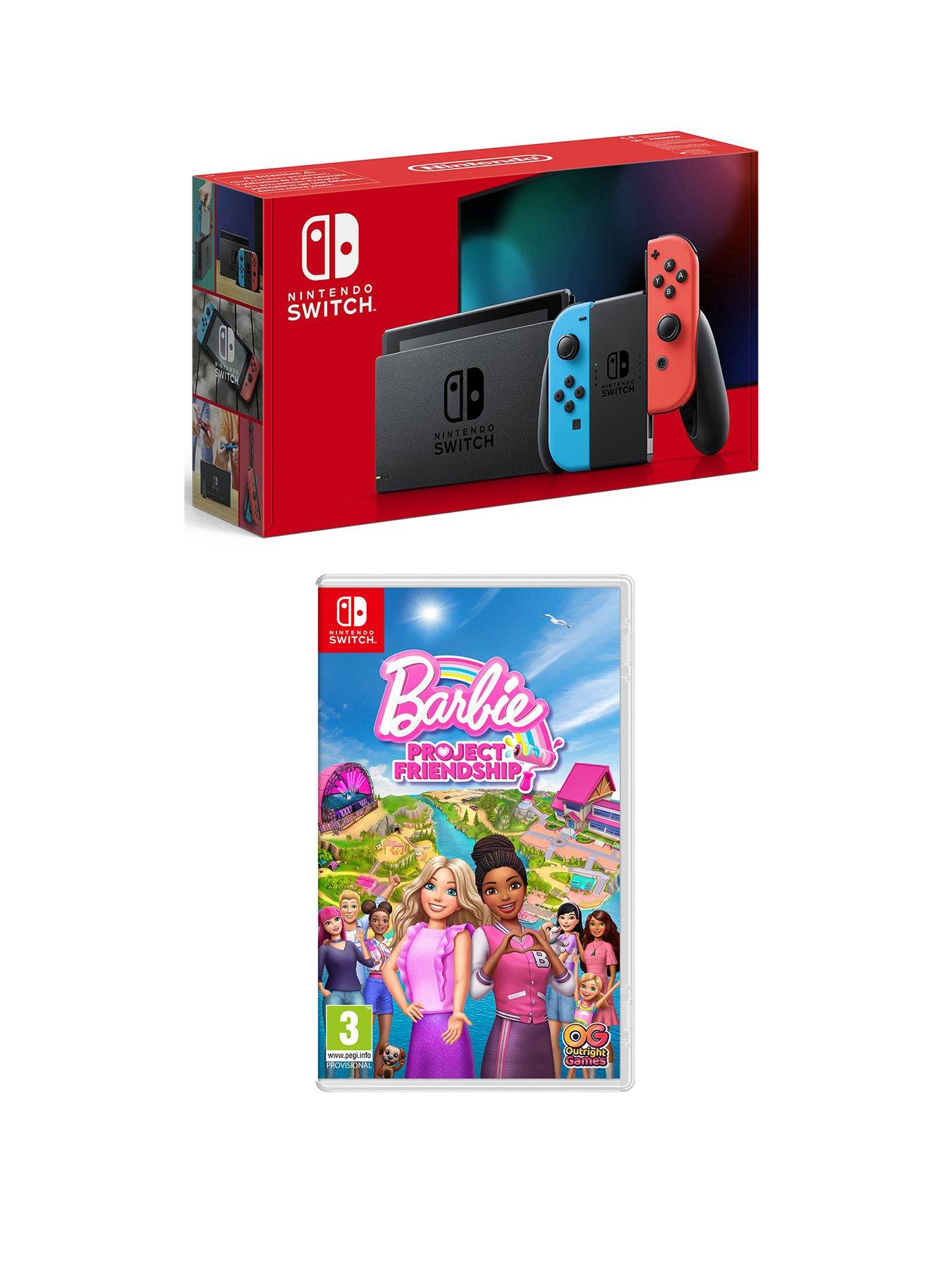 undefined Nintendo Switch Neon Console 1.1 & Barbie Project Friendship