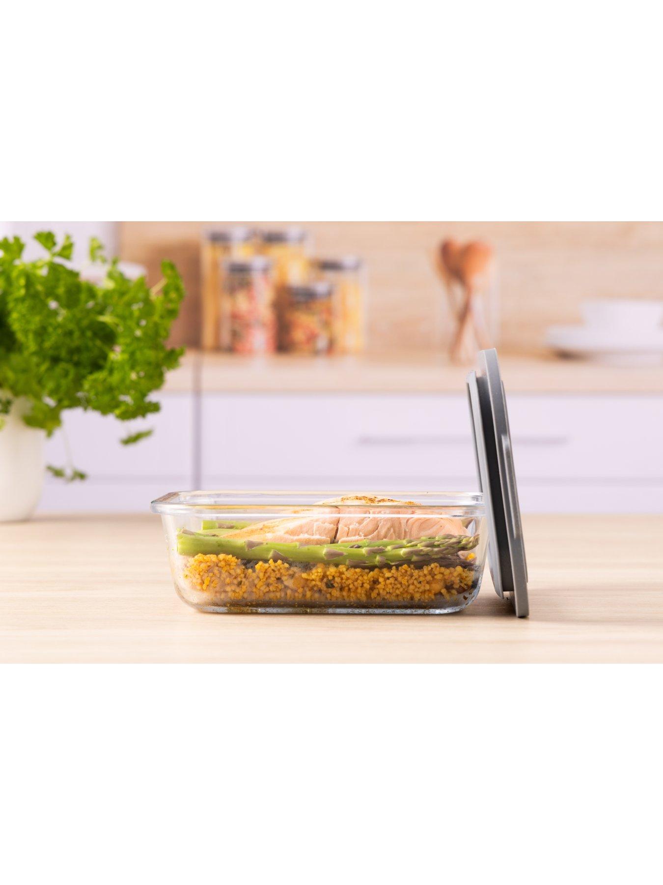 Image 4 of 7 of KILNER Fresh Storage Set of 2 Containers&nbsp;-&nbsp;0.63l