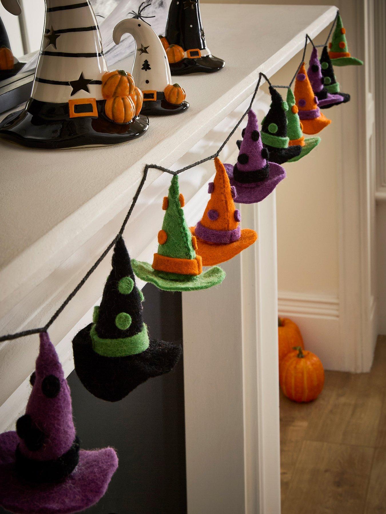Image 1 of 3 of Hocus Pocus Witches Hats&nbsp;Halloween&nbsp;Garland