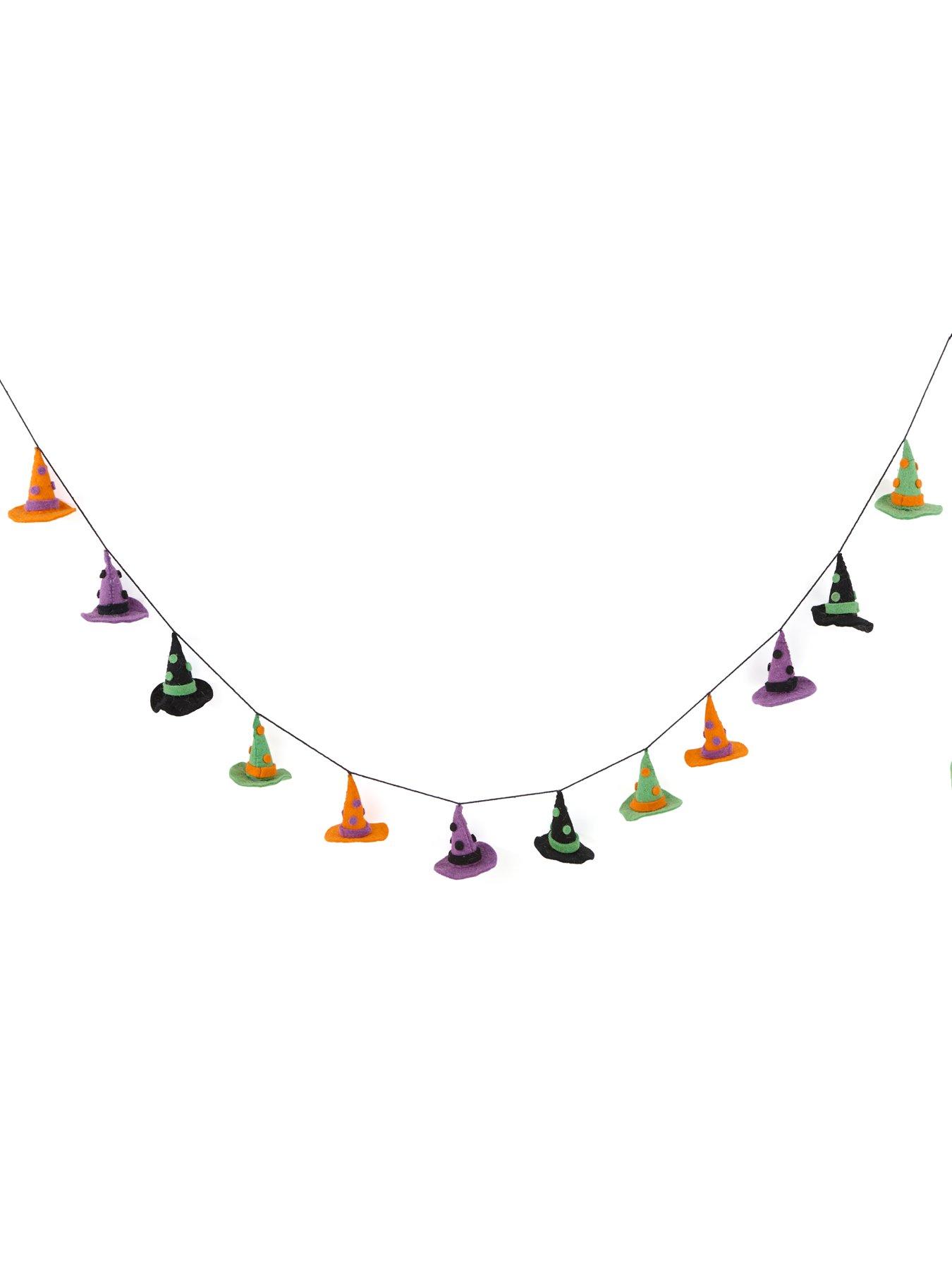 Image 2 of 3 of Hocus Pocus Witches Hats&nbsp;Halloween&nbsp;Garland