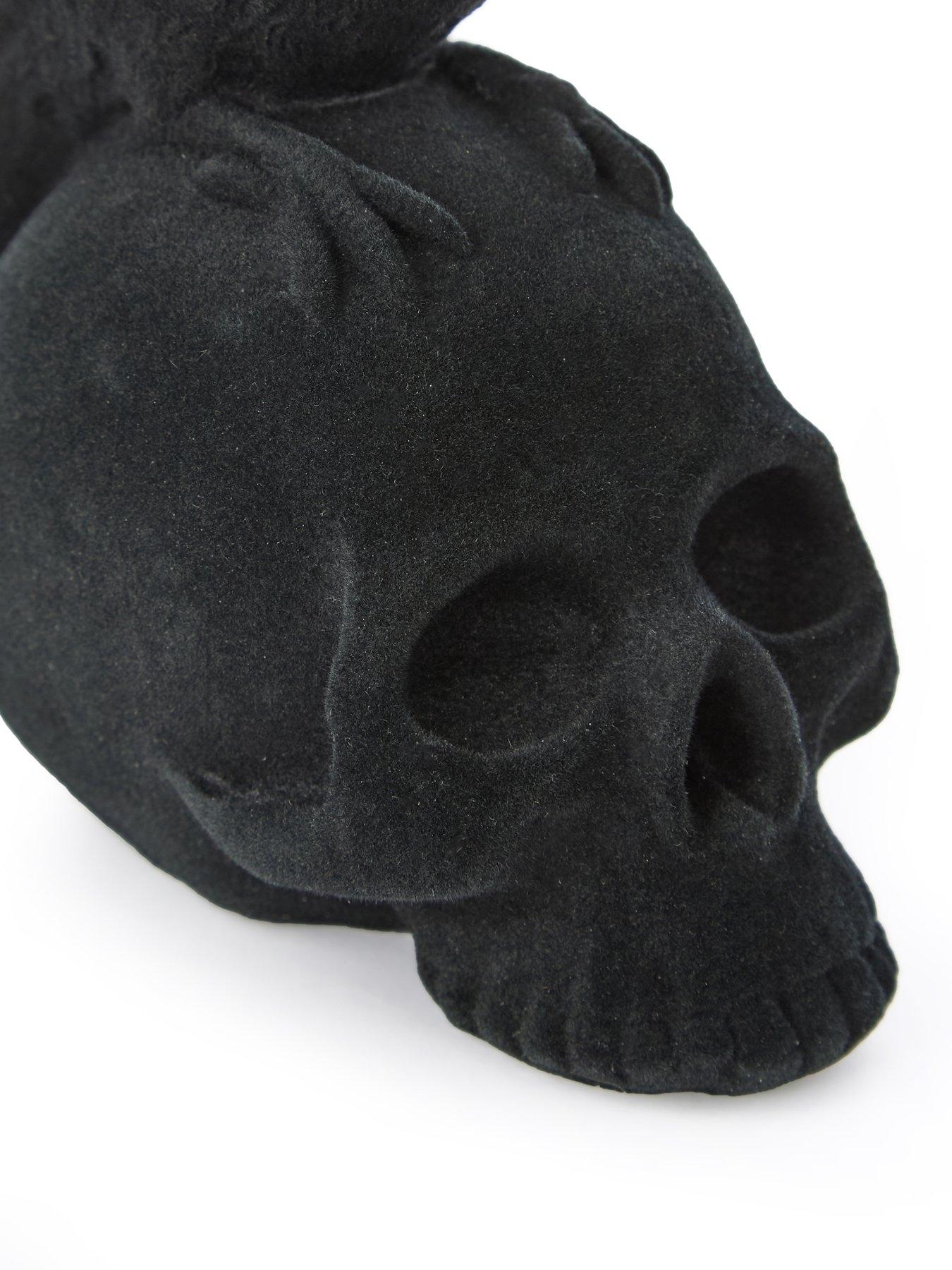 Image 5 of 6 of Hocus Pocus Crow On A Skull Halloween Decoration