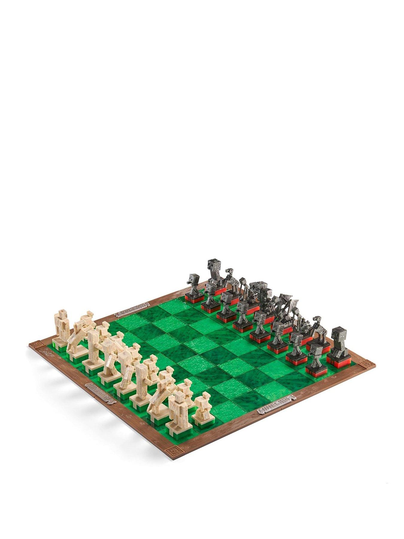 undefined Minecraft Chess Set - The Noble Collection