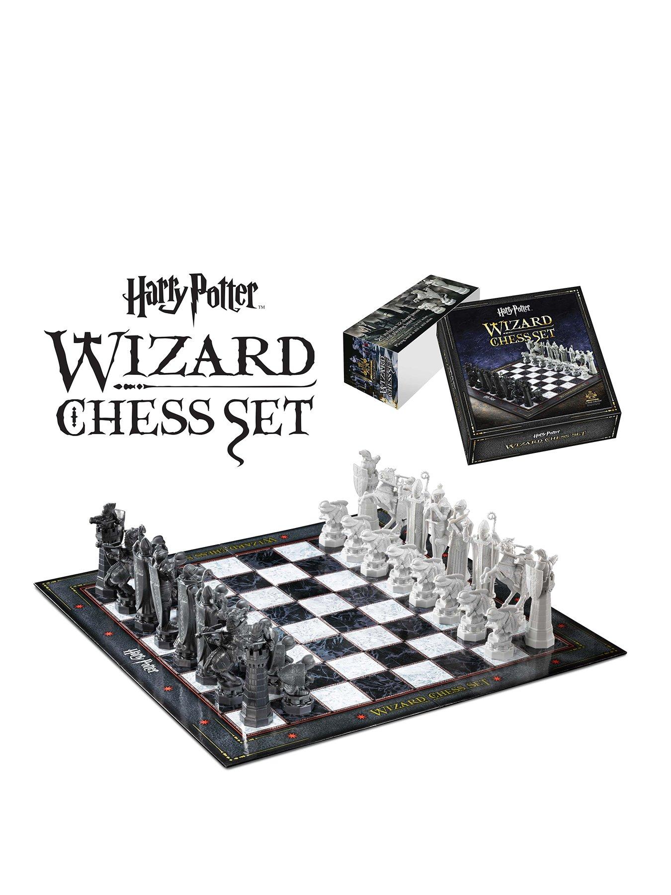 Image 1 of 6 of Harry Potter The Noble Collection Harry Potter Wizard Chess Set Board Game For All The Family