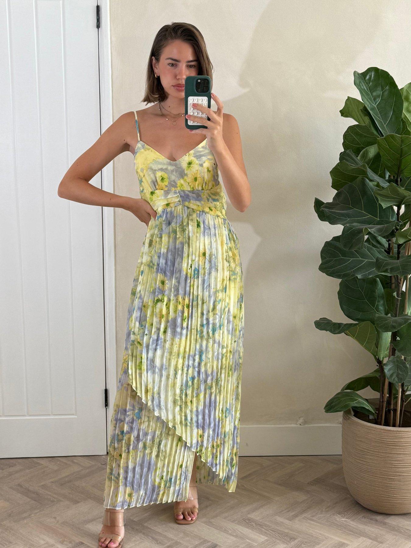 Style Cheat: Strappy Tony Dress - Yellow