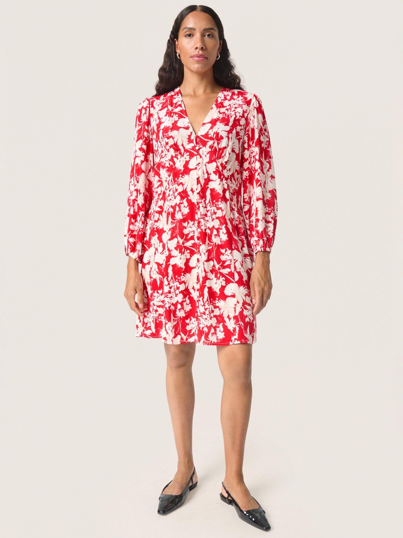 undefined Oline Dress - Red