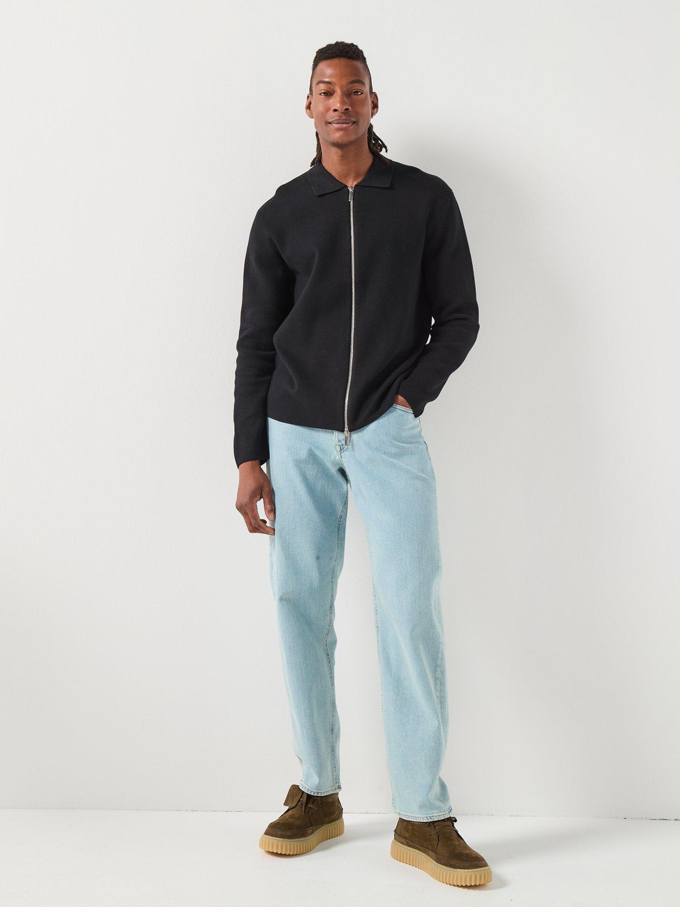 Image 3 of 6 of Selected Selected Regular Fit Ben Kori Rinse Wash Jeans