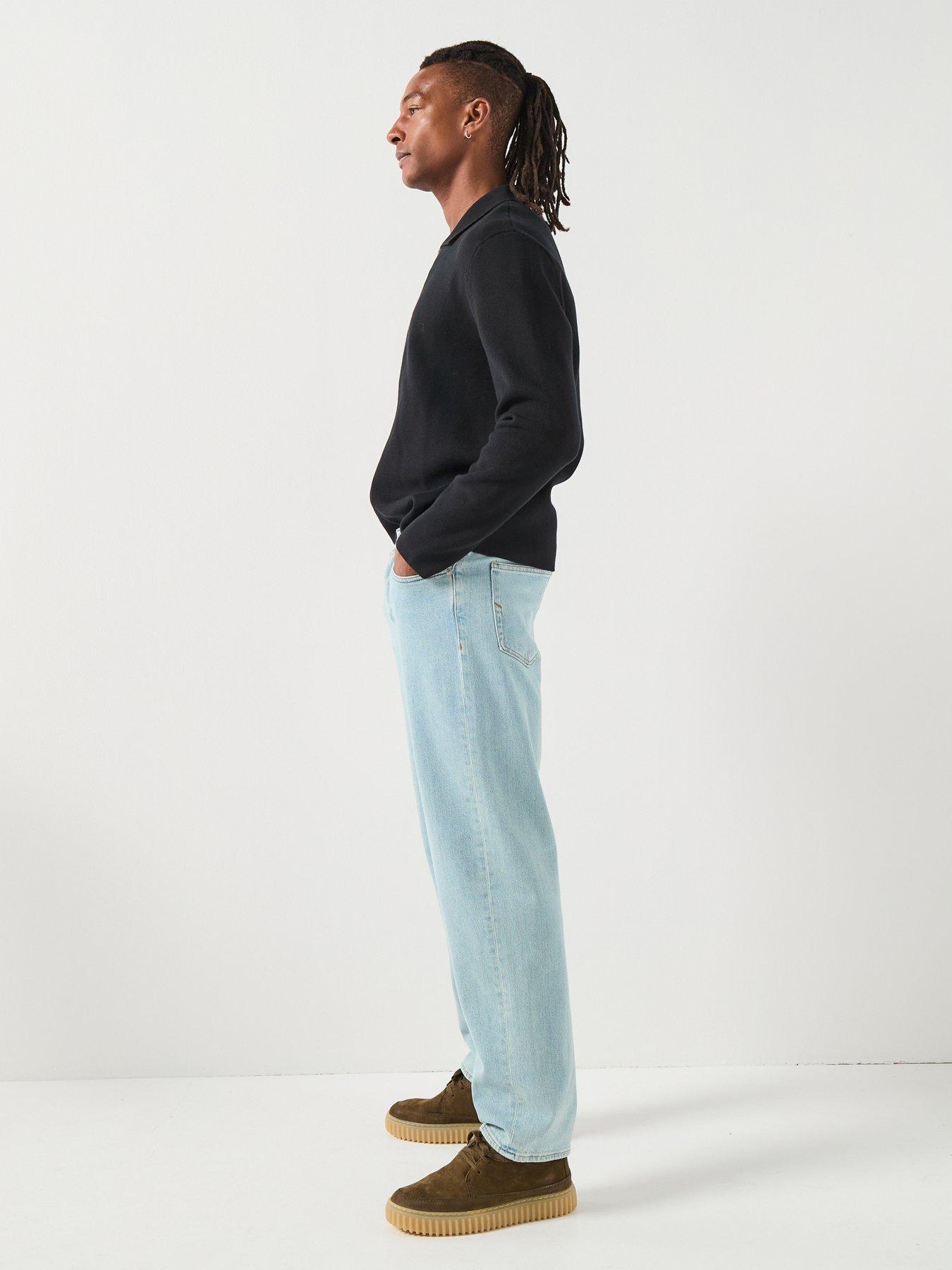 Image 6 of 6 of Selected Selected Regular Fit Ben Kori Rinse Wash Jeans