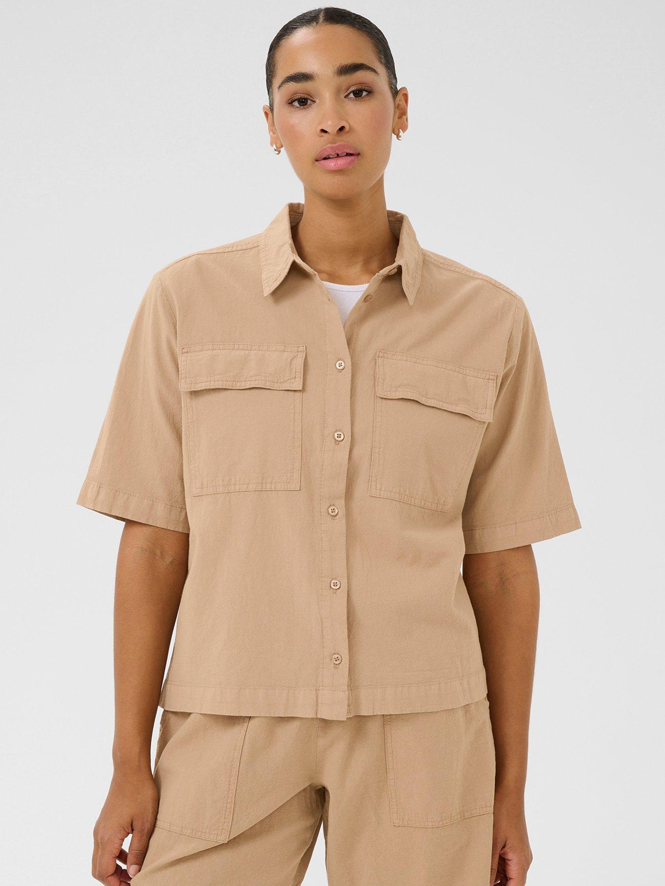 undefined Naya Liah Shirt - Neutral