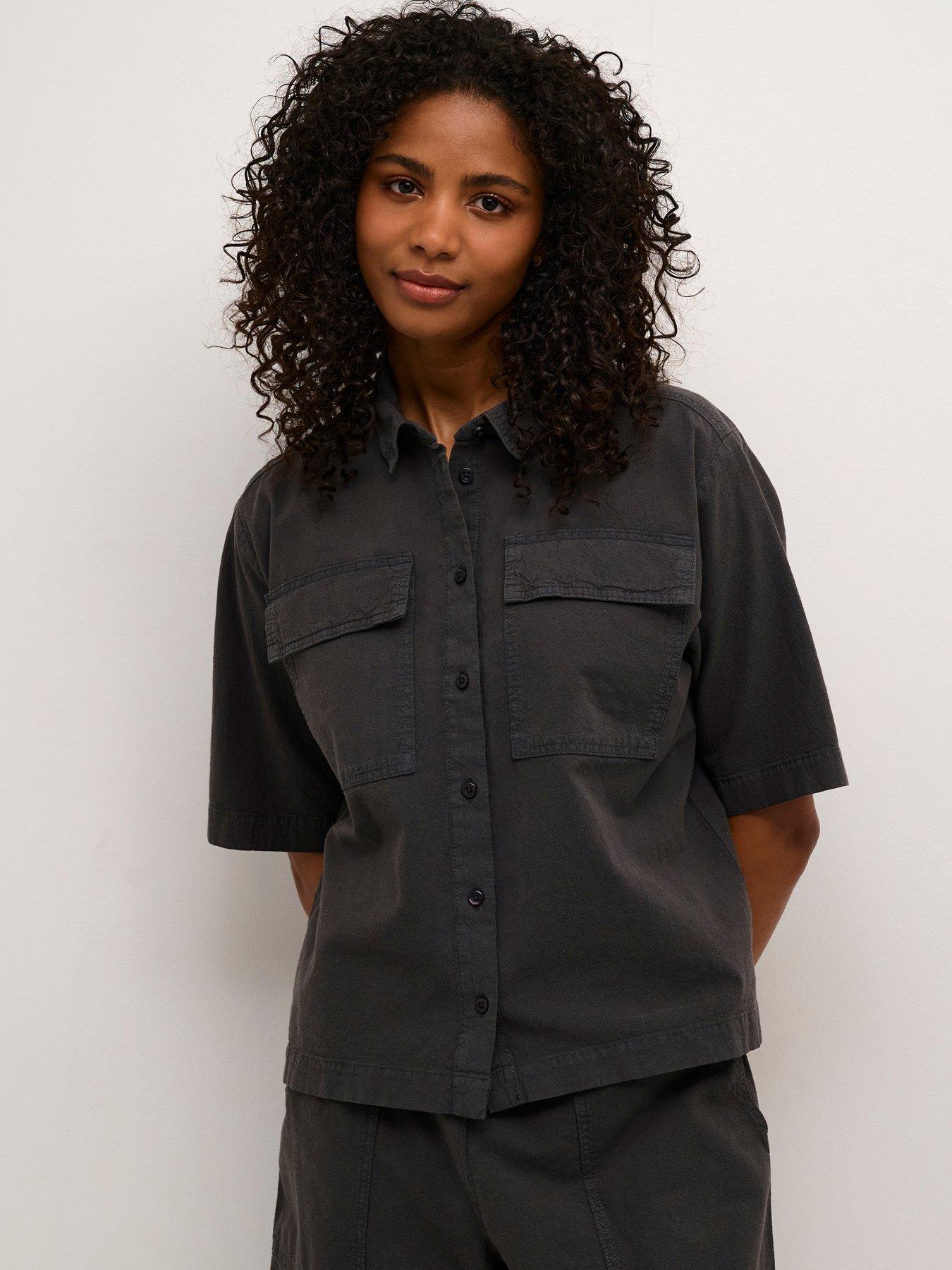 undefined Naya Liah Shirt - Grey