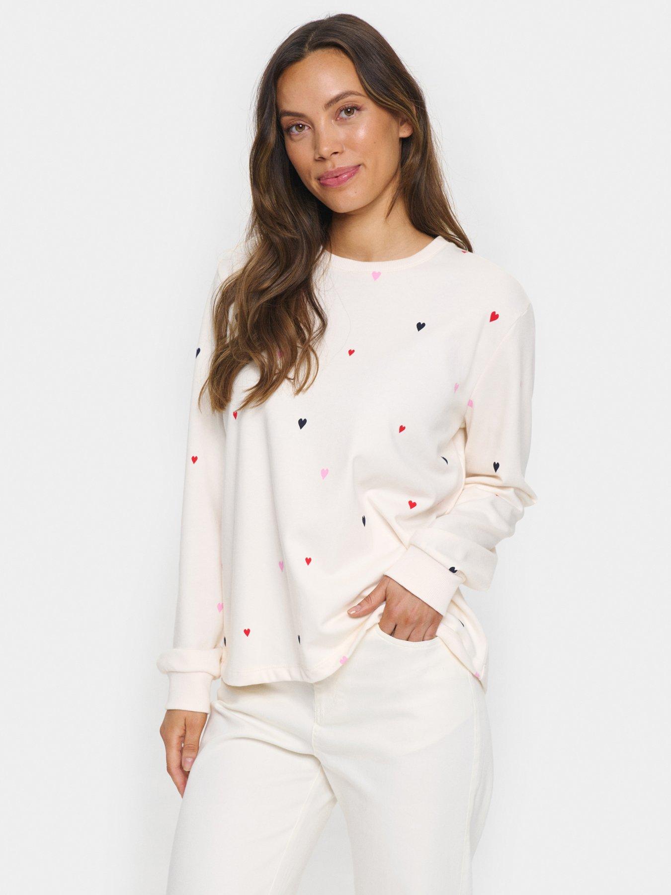 undefined Johanni Sweatshirt - White