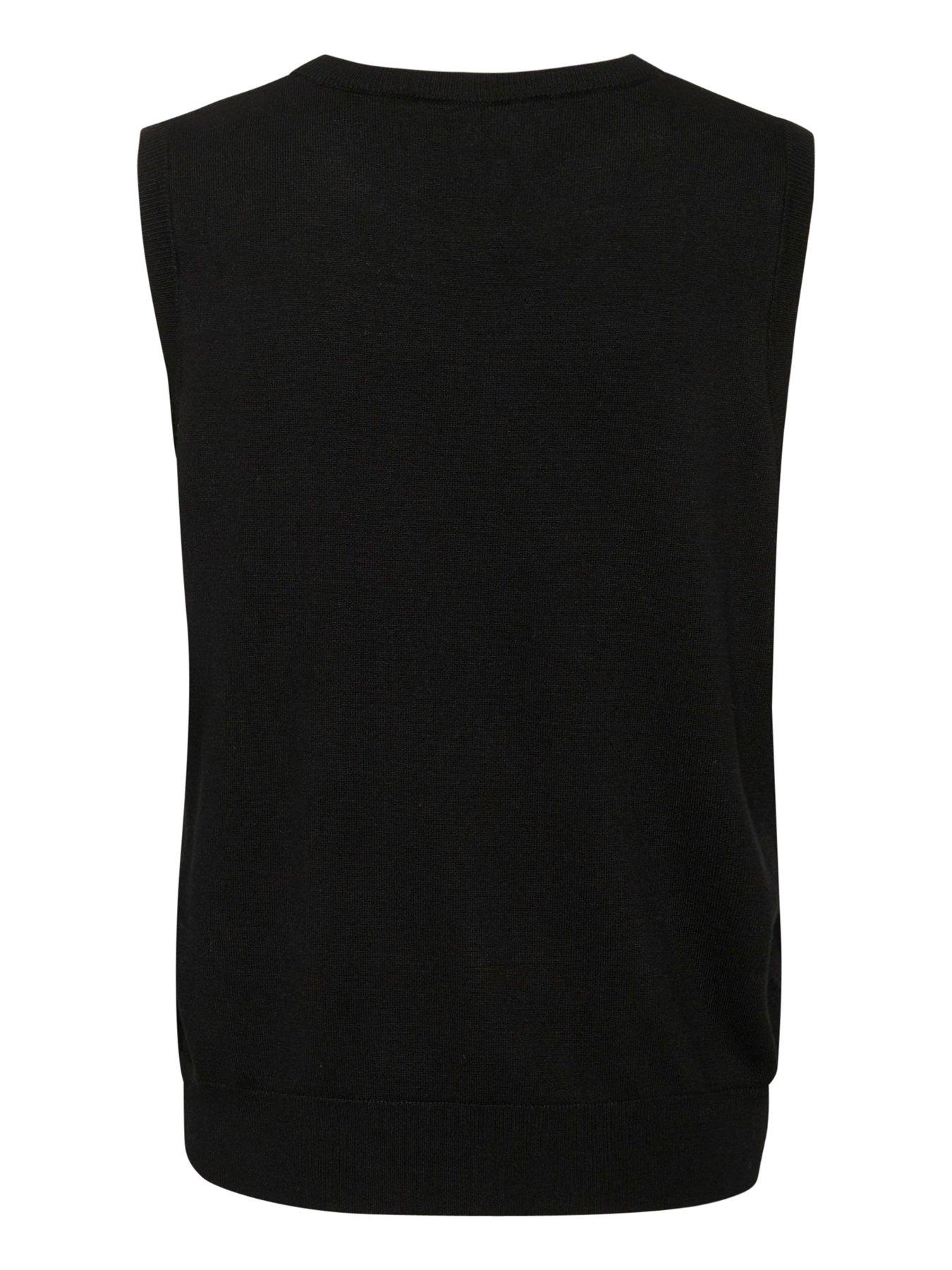 Image 6 of 6 of Kaffe Lizza Pullover - Black