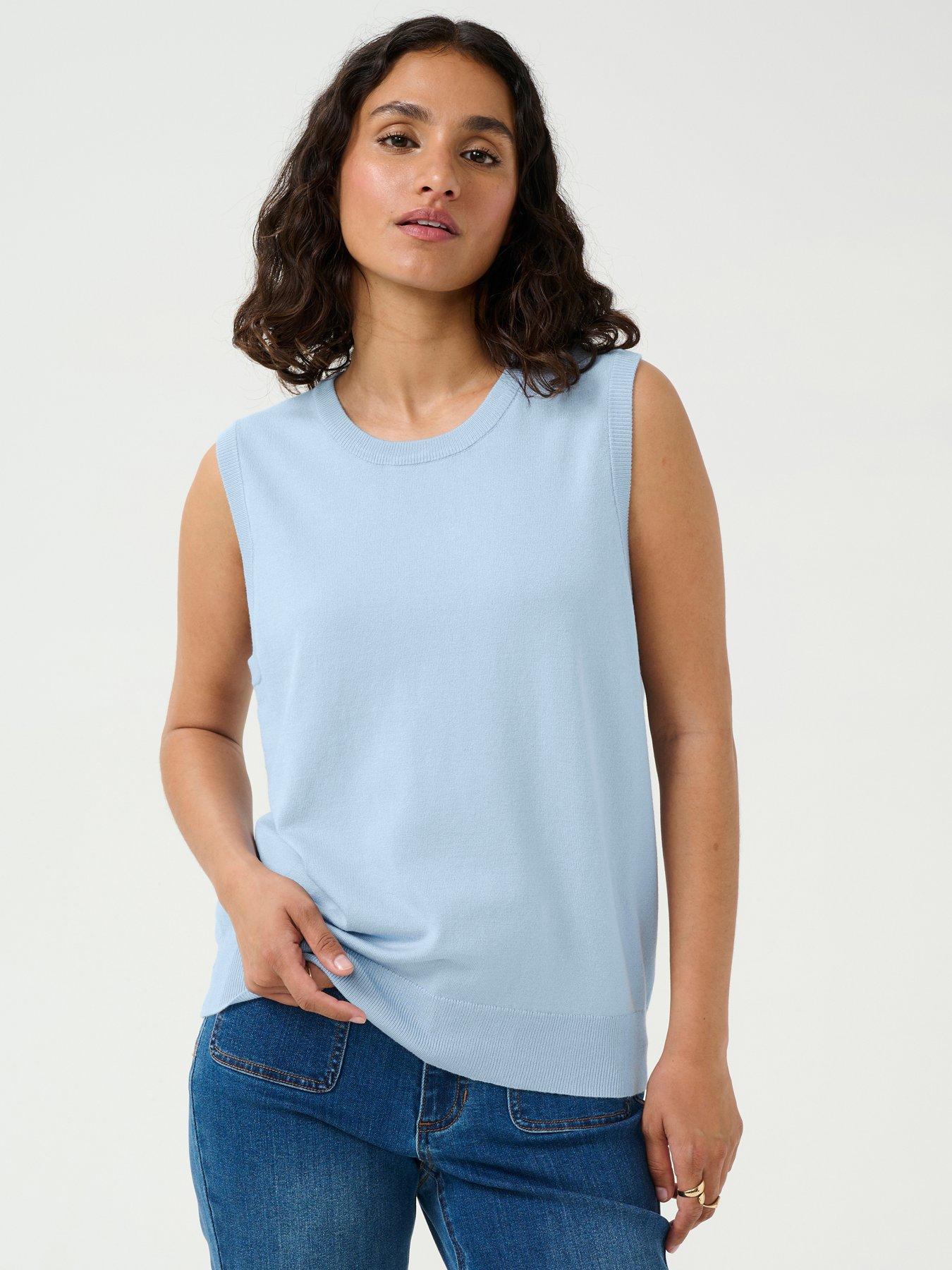 undefined Lizza Vest - Blue