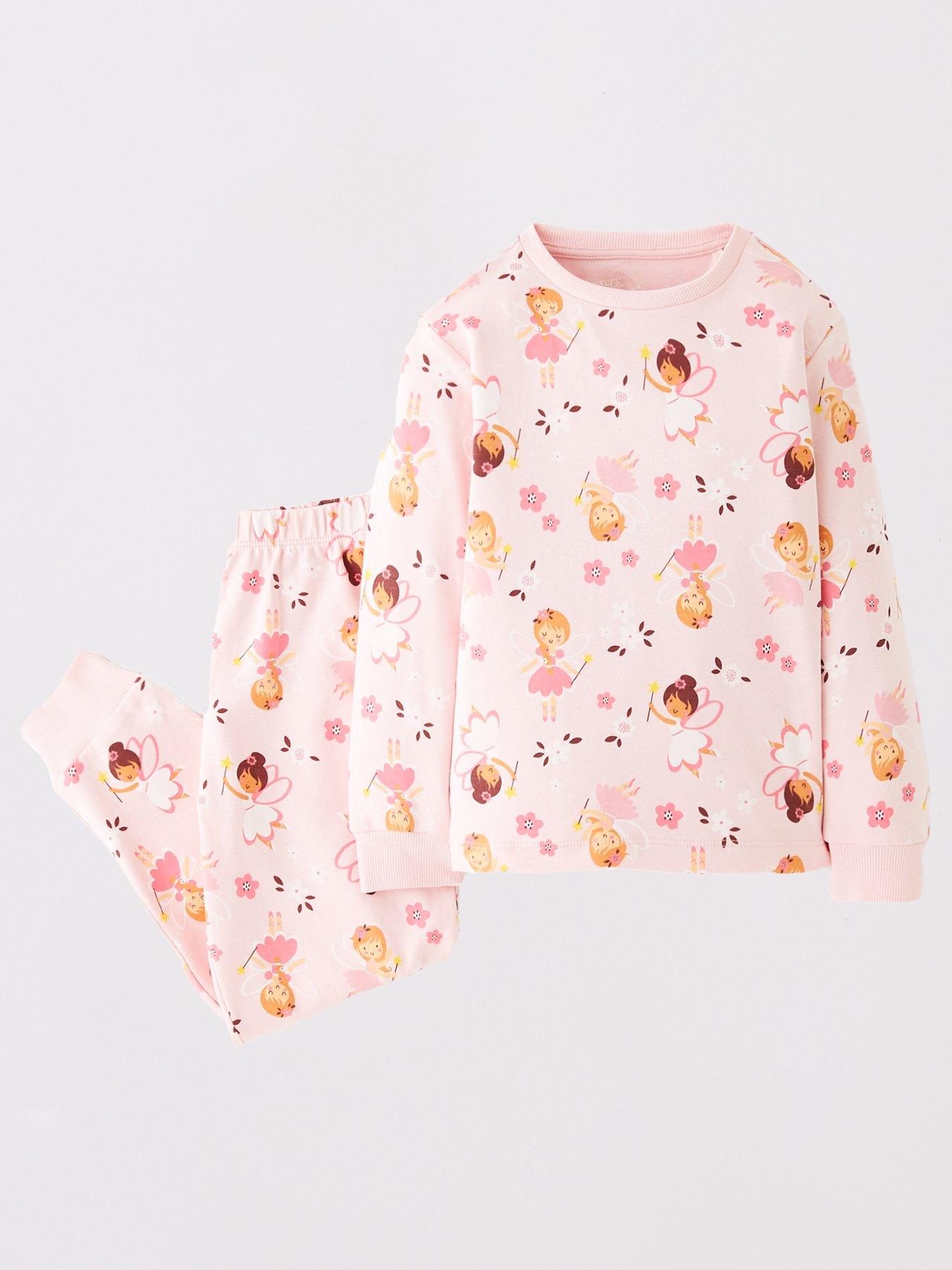 The Very Collection Girls 2 Pack Fairy Ballerina Pyjamas - Multi | Very