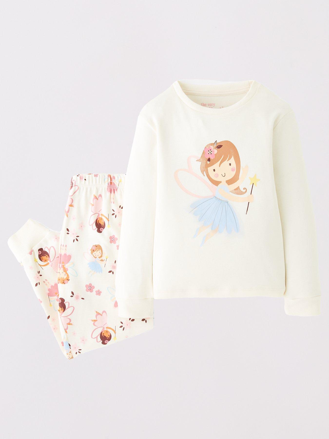 The Very Collection Girls 2 Pack Fairy Ballerina Pyjamas - Multi | Very