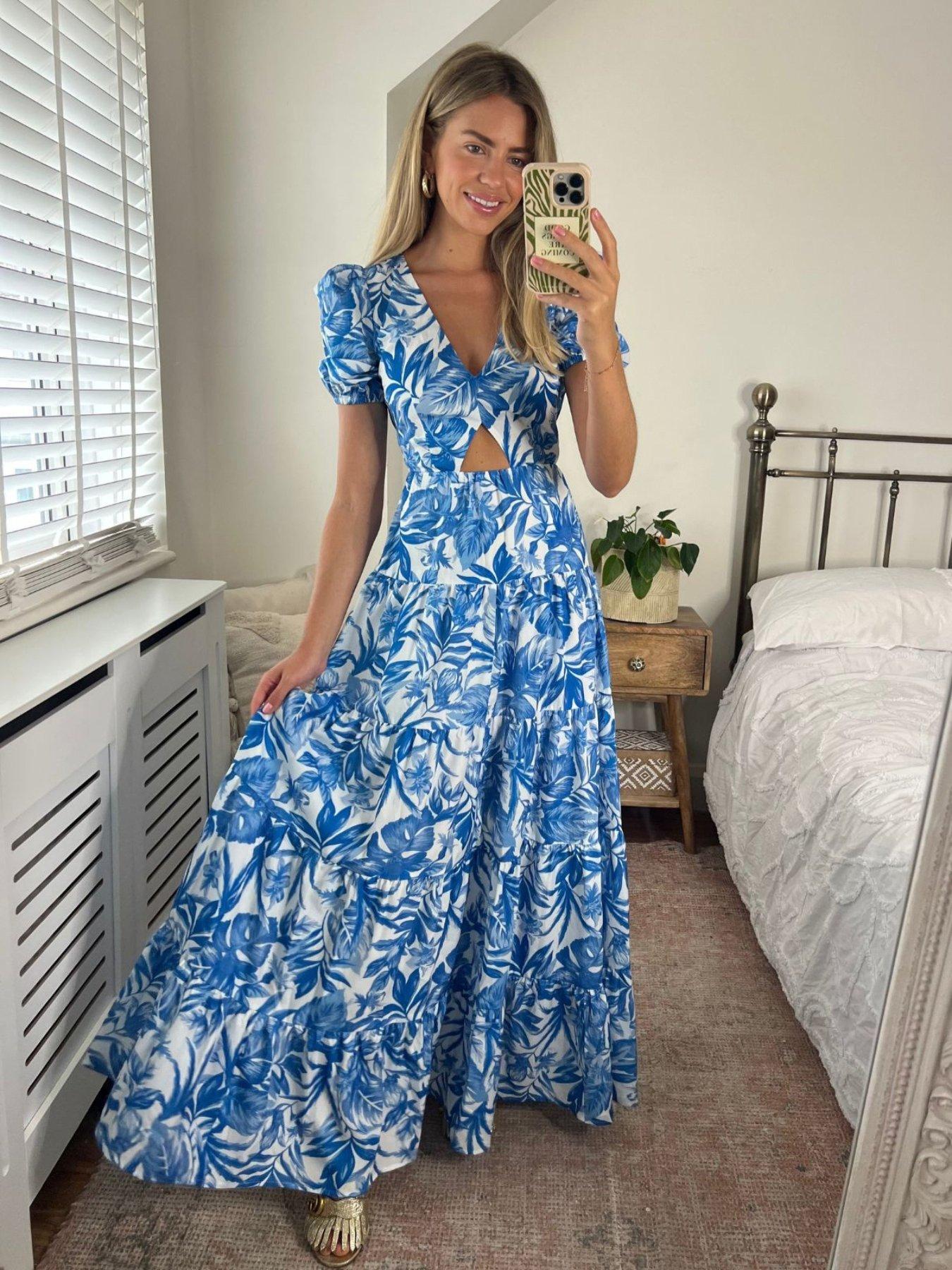undefined Zoe Dress - Blue