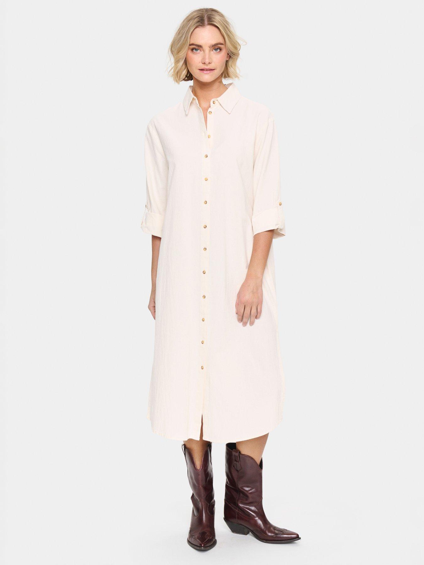 undefined Zalinda Dress - White