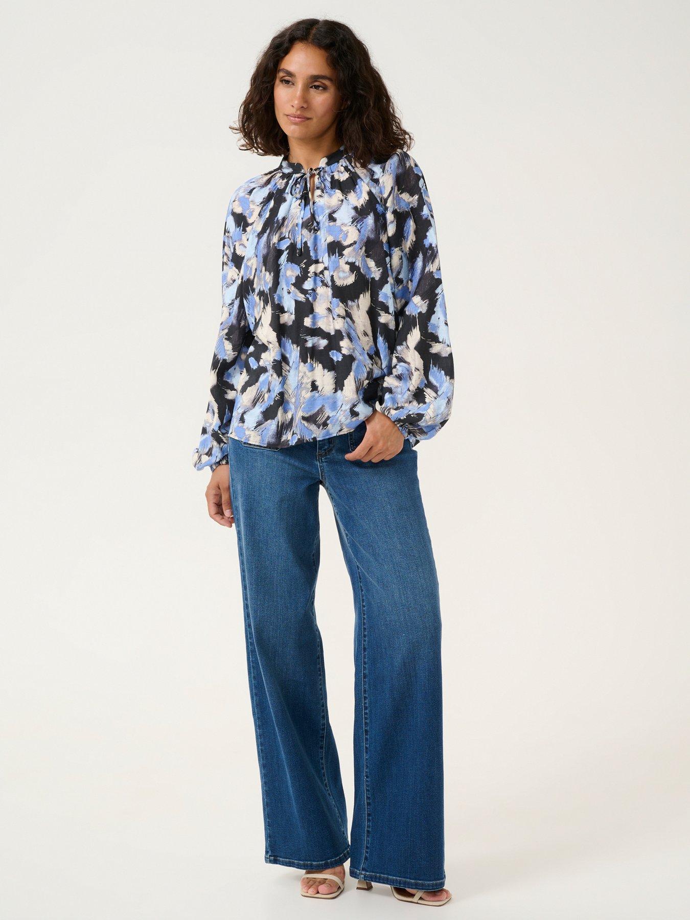Image 3 of 6 of Kaffe Victoria Blouse - Multi