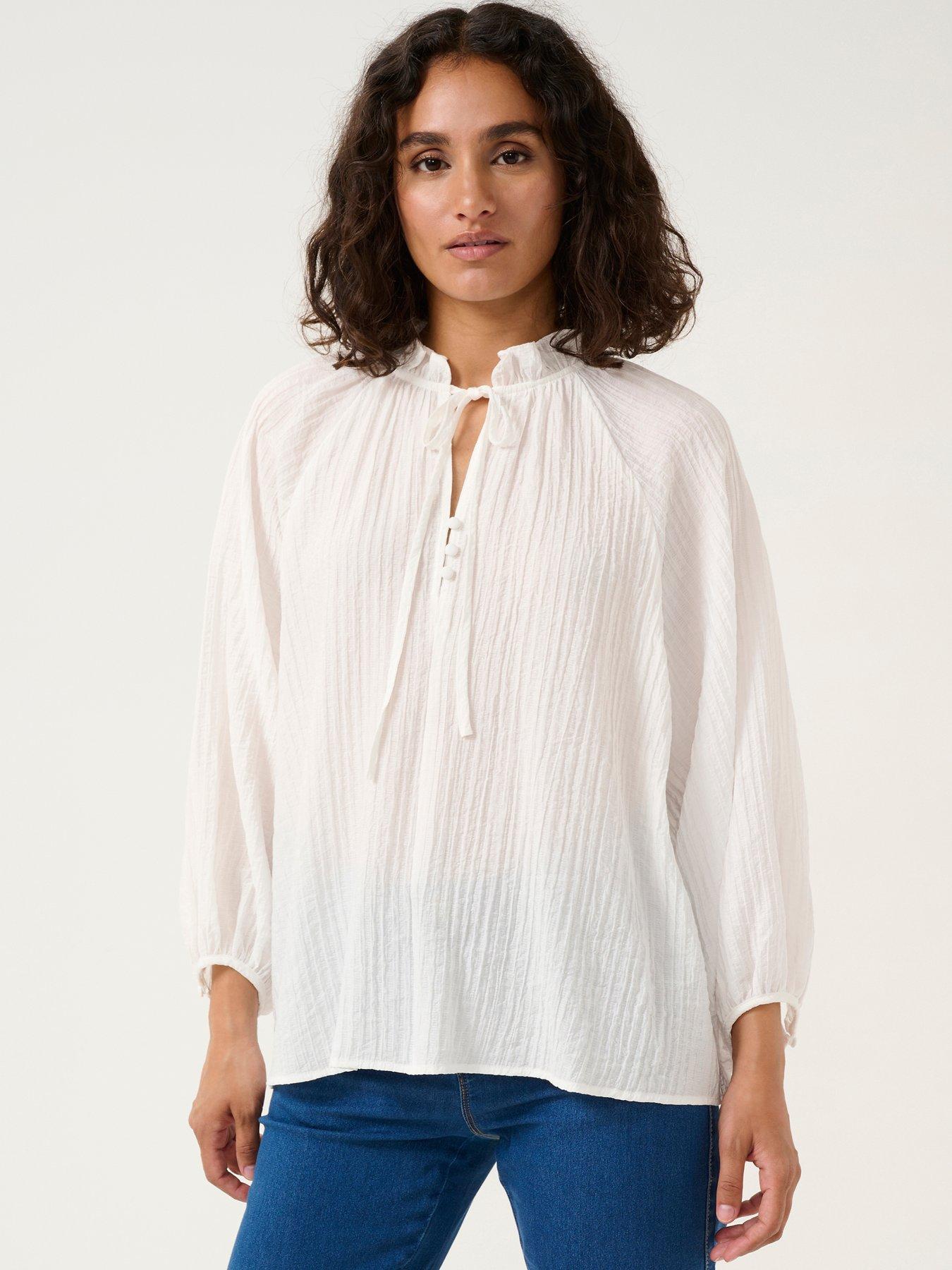 undefined Lianna Blouse - White